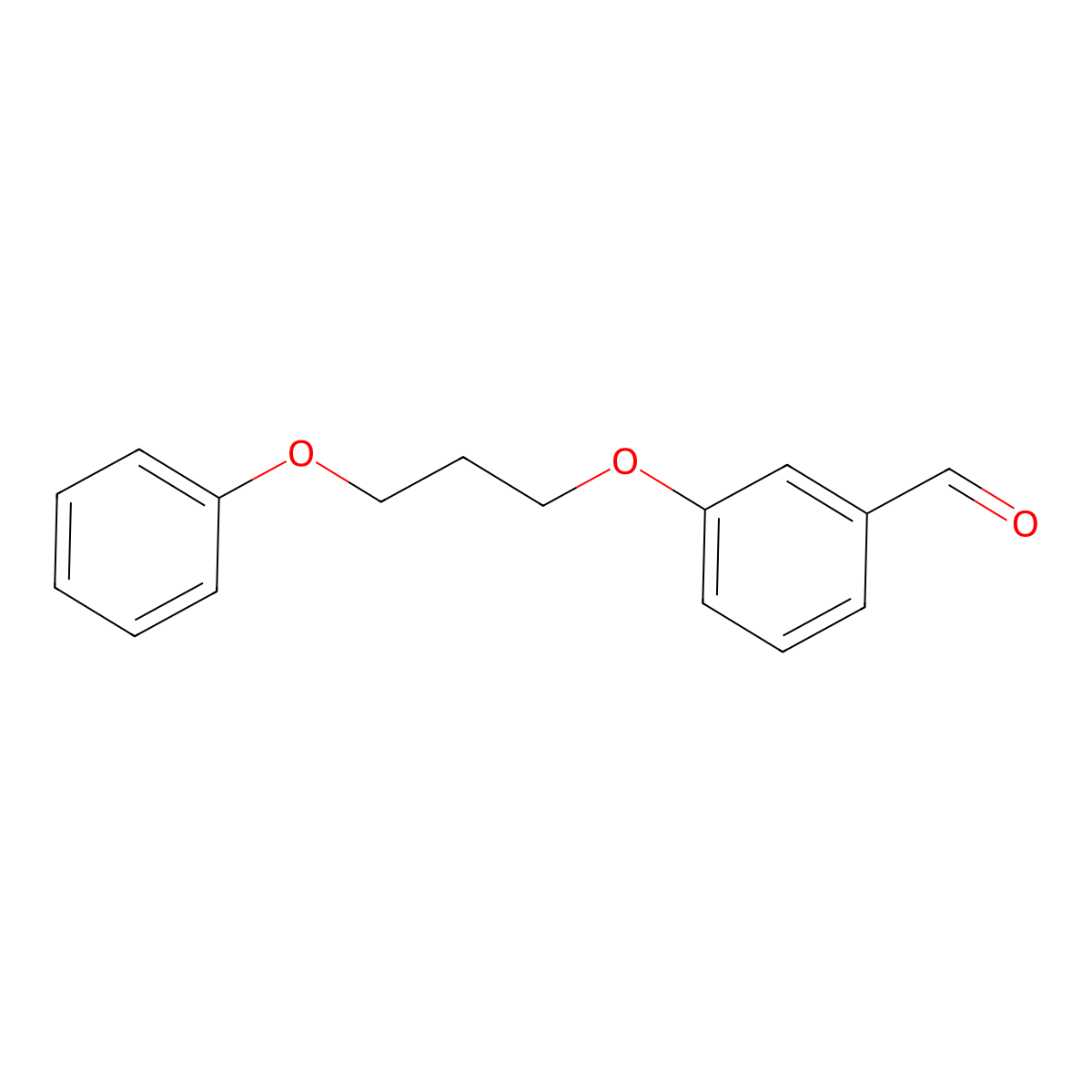 3-(3-Phenoxypropoxy)benzaldehyde molecular structure, CAS 1226226-72-7