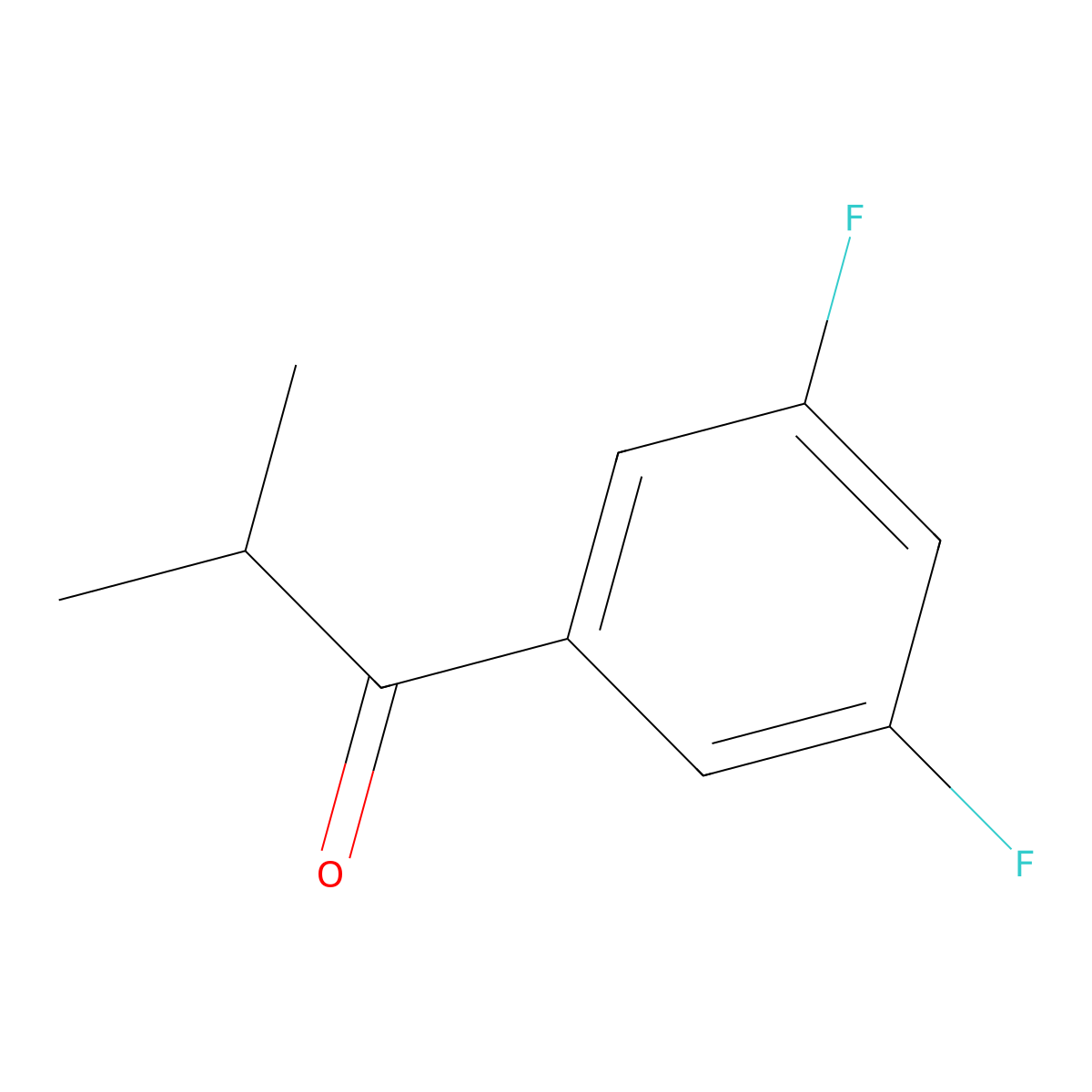 3',5'-Difluoro-2-methylpropiophenone molecular structure, CAS 1226351-20-7