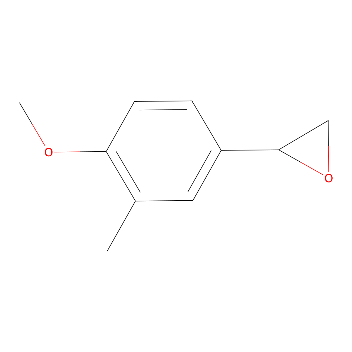 2-(4-Methoxy-3-methylphenyl)oxirane molecular structure, CAS 1226361-39-2