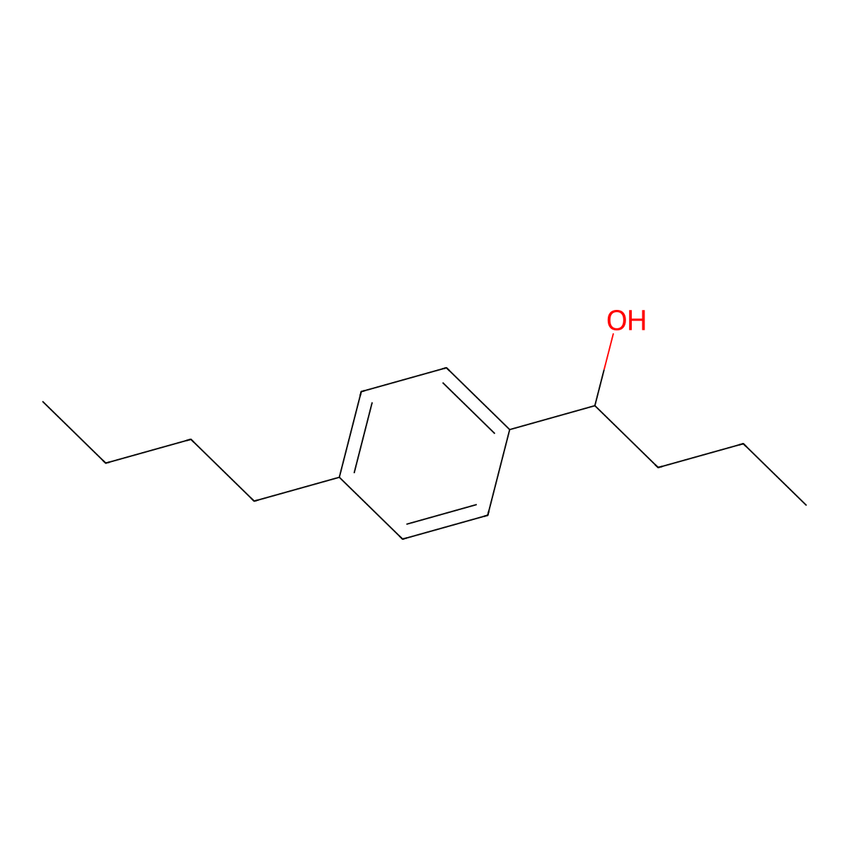 1-(4-Butylphenyl)butan-1-ol molecular structure, CAS 1226404-27-8