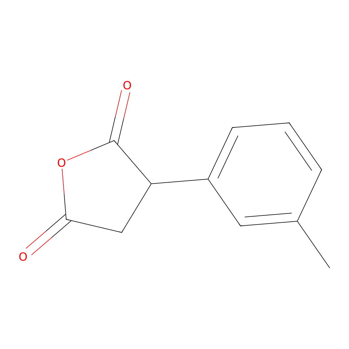 3-(3-Methylphenyl)oxolane-2,5-dione molecular structure, CAS 1226409-57-9