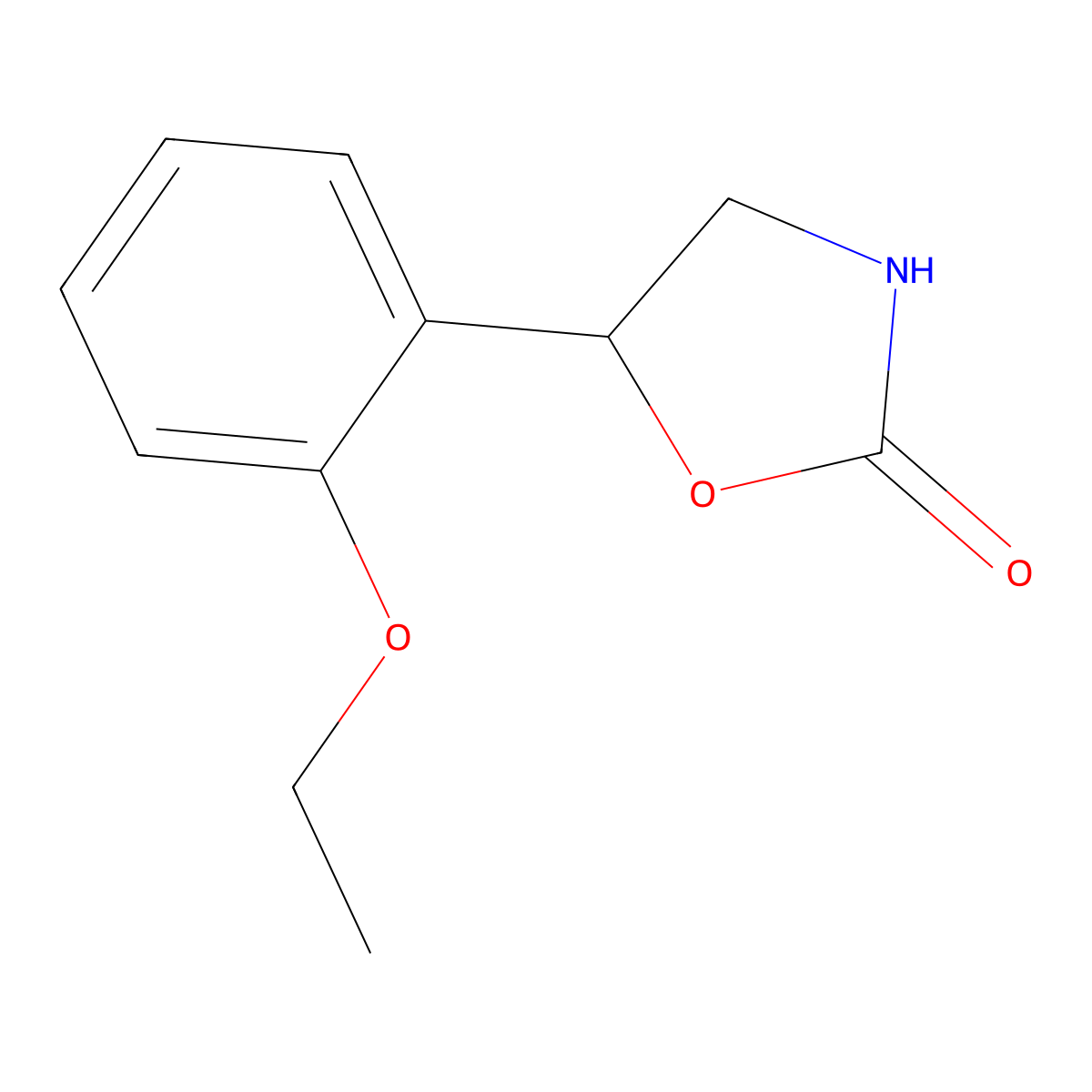 5-(2-Ethoxyphenyl)oxazolidin-2-one molecular structure, CAS 1226409-89-7