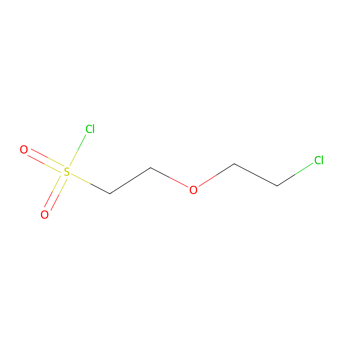 2-(2-Chloroethoxy)ethane-1-sulfonyl chloride molecular structure, CAS 1226423-91-1