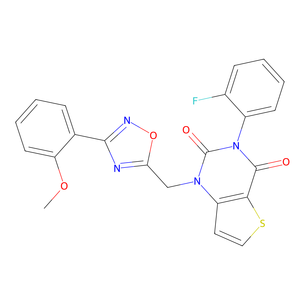 1-(3-Chlorophenyl)-4-{[2-methyl-5-(4-methyl-1,3-thiazol-2-yl)-3-thienyl]sulfonyl}piperazine molecular structure, CAS 1226428-70-1