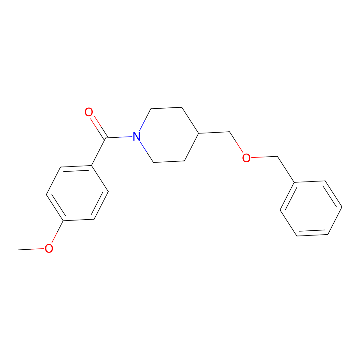 (4-((Benzyloxy)methyl)piperidin-1-yl)(4-methoxyphenyl)methanone molecular structure, CAS 1226435-86-4