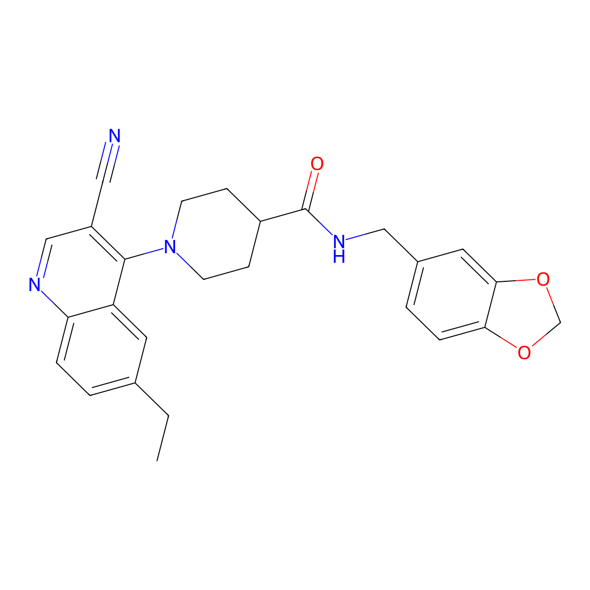 N-(sec-butyl)-3-(3-methyl-4-piperidin-1-ylisoxazolo[5,4-d]pyrimidin-6-yl)propanamide molecular structure, CAS 1226450-56-1