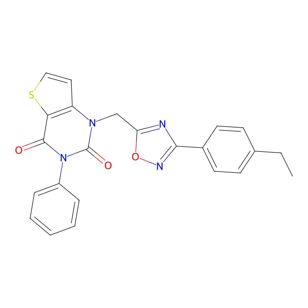 2-(1-oxo-4-thiomorpholin-4-ylphthalazin-2(1H)-yl)-N-[2-(trifluoromethyl)phenyl]acetamide molecular structure, CAS 1226451-49-5