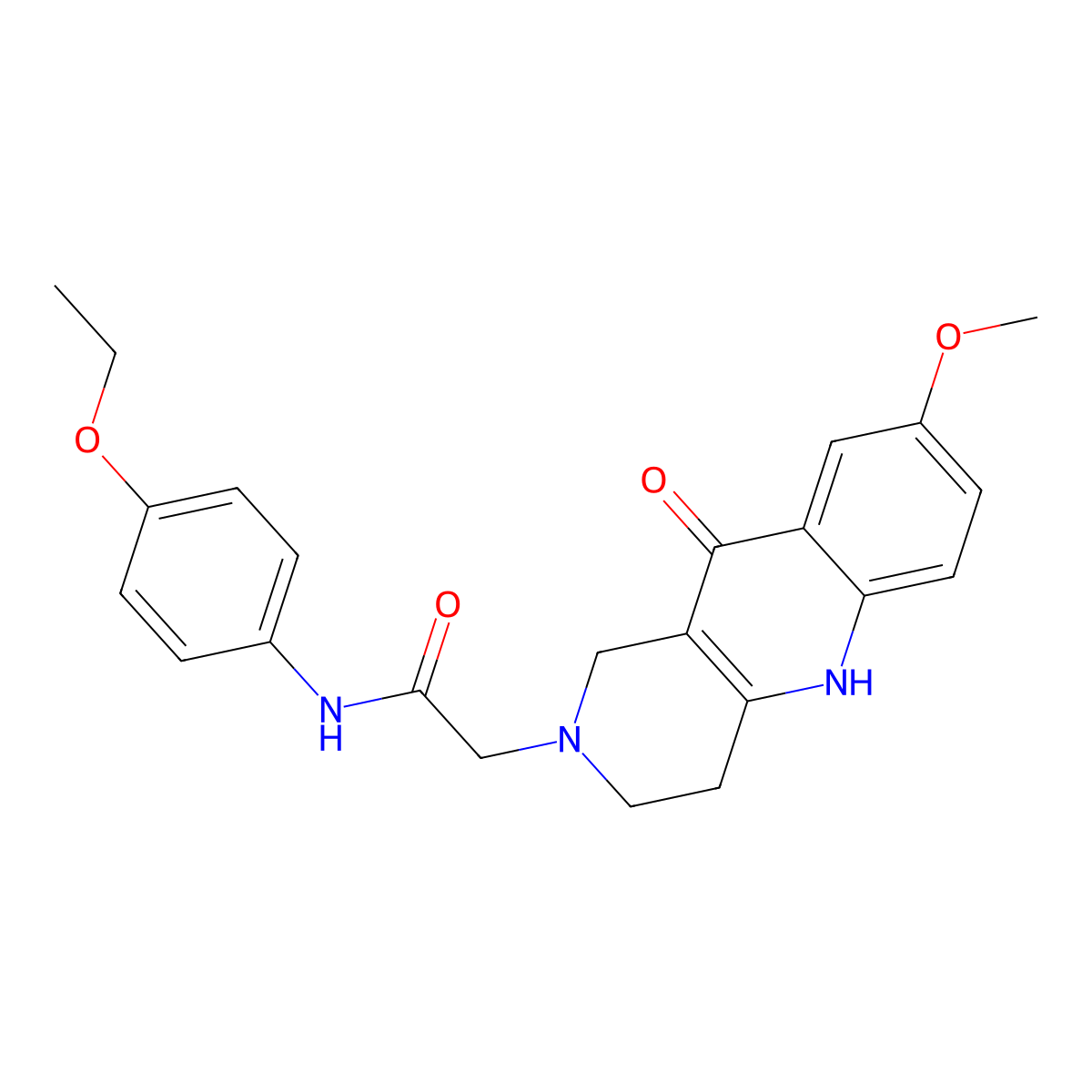 N-(4-ethoxyphenyl)-2-(8-methoxy-10-oxo-3,4-dihydrobenzo[b][1,6]naphthyridin-2(1H,5H,10H)-yl)acetamide molecular structure, CAS 1226454-01-8