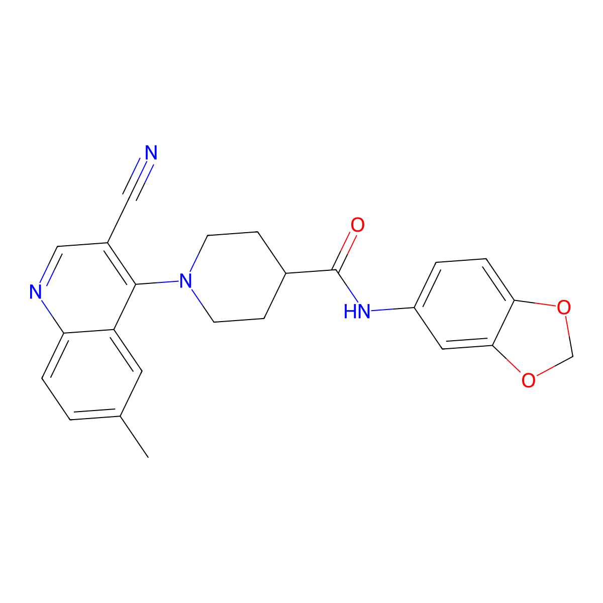4-methoxy-N-{1-[(3-methylphenoxy)acetyl]piperidin-4-yl}benzenesulfonamide molecular structure, CAS 1226456-86-5