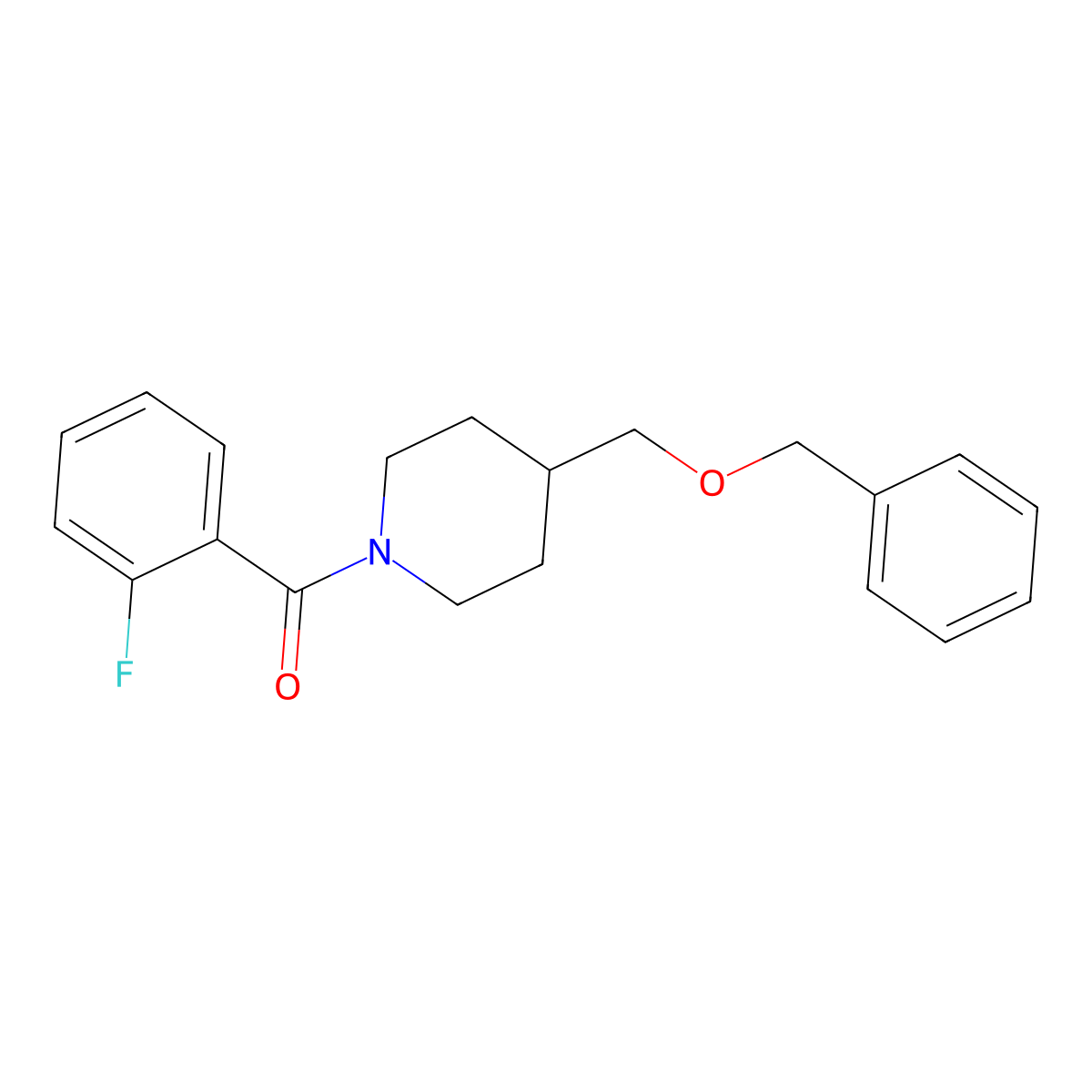 (4-((Benzyloxy)methyl)piperidin-1-yl)(2-fluorophenyl)methanone molecular structure, CAS 1226457-70-0