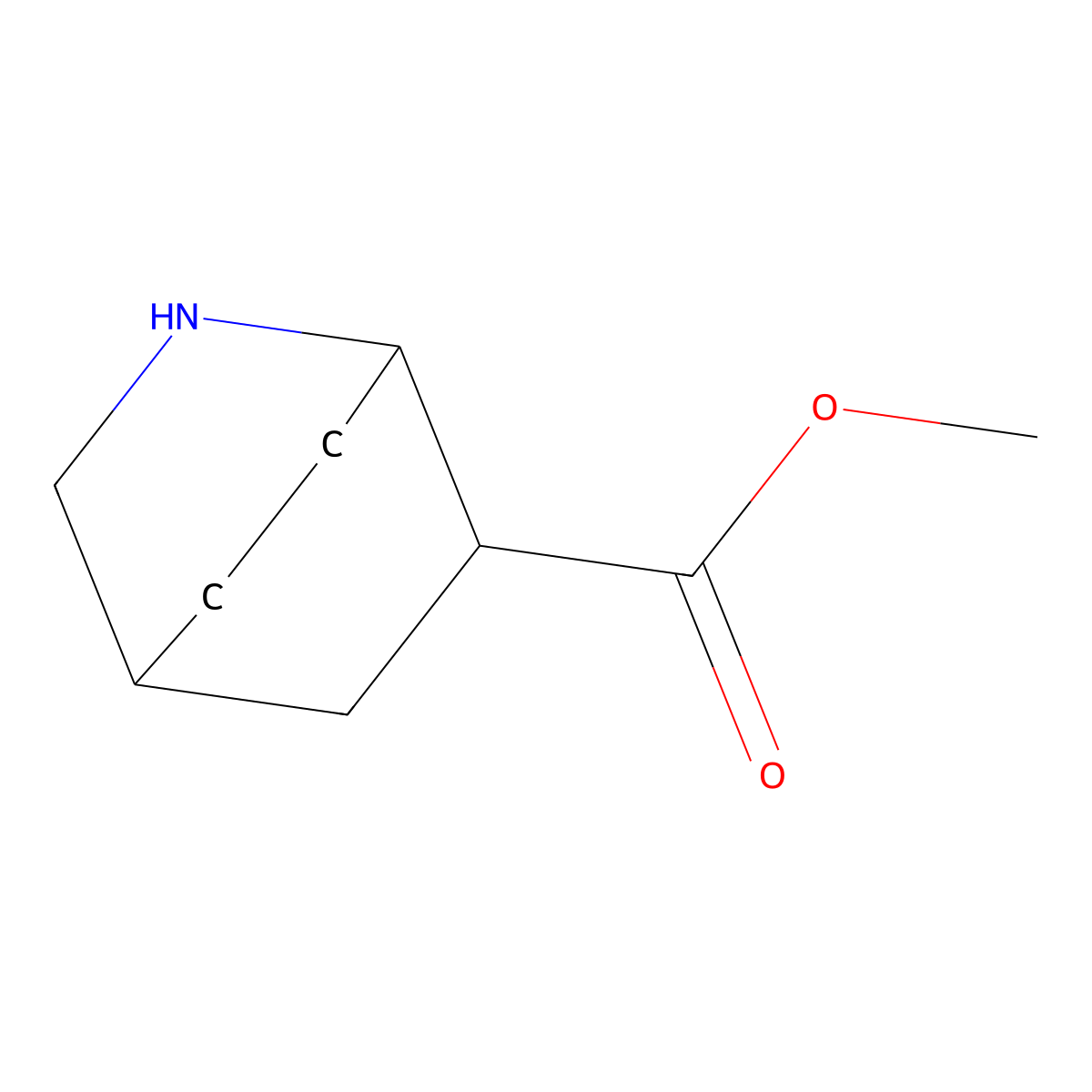 Methyl 2-azabicyclo[2.2.2]octane-6-carboxylate molecular structure, CAS 122684-56-4