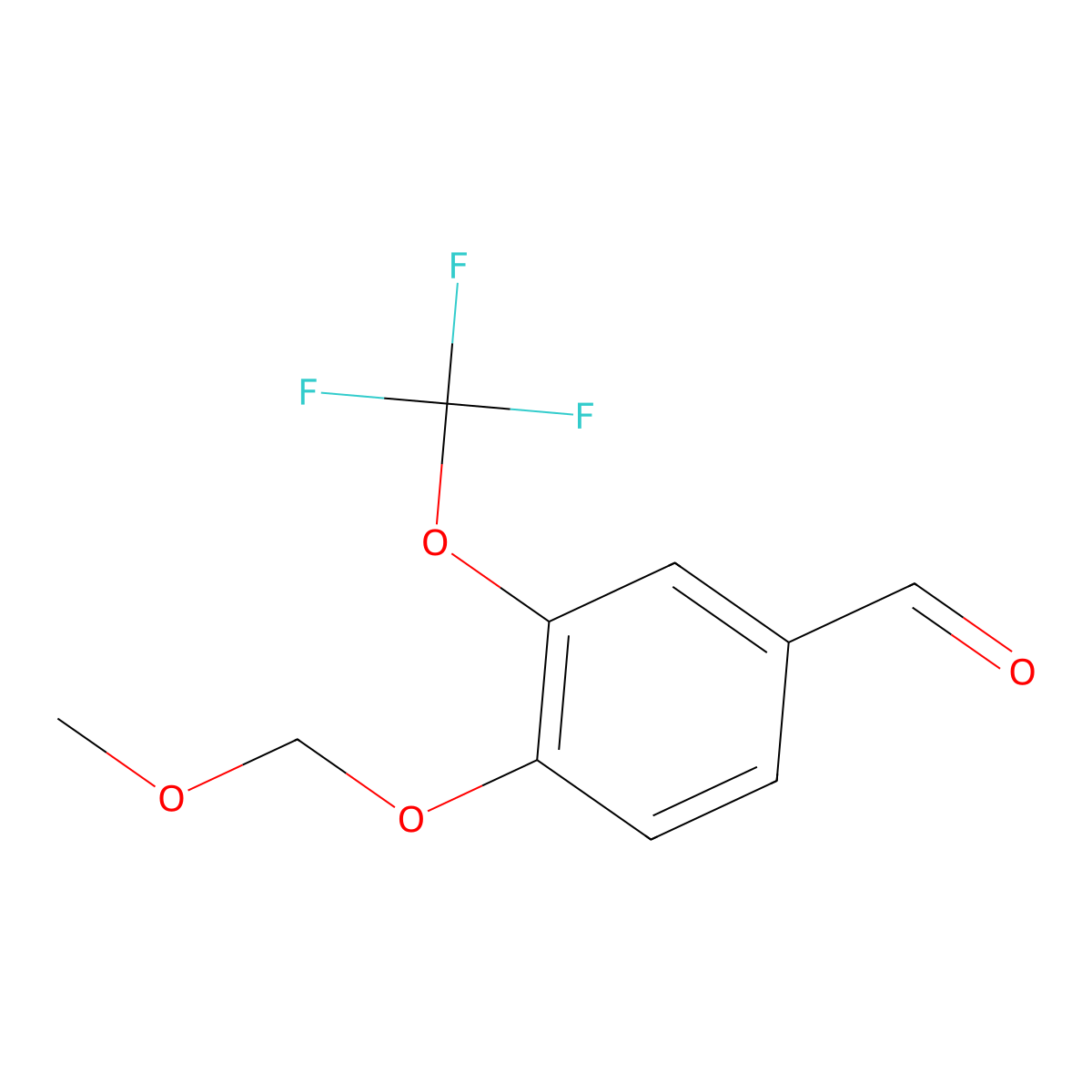 4-(Methoxymethoxy)-3-(trifluoromethoxy)benZaldehyde molecular structure, CAS 1226852-55-6