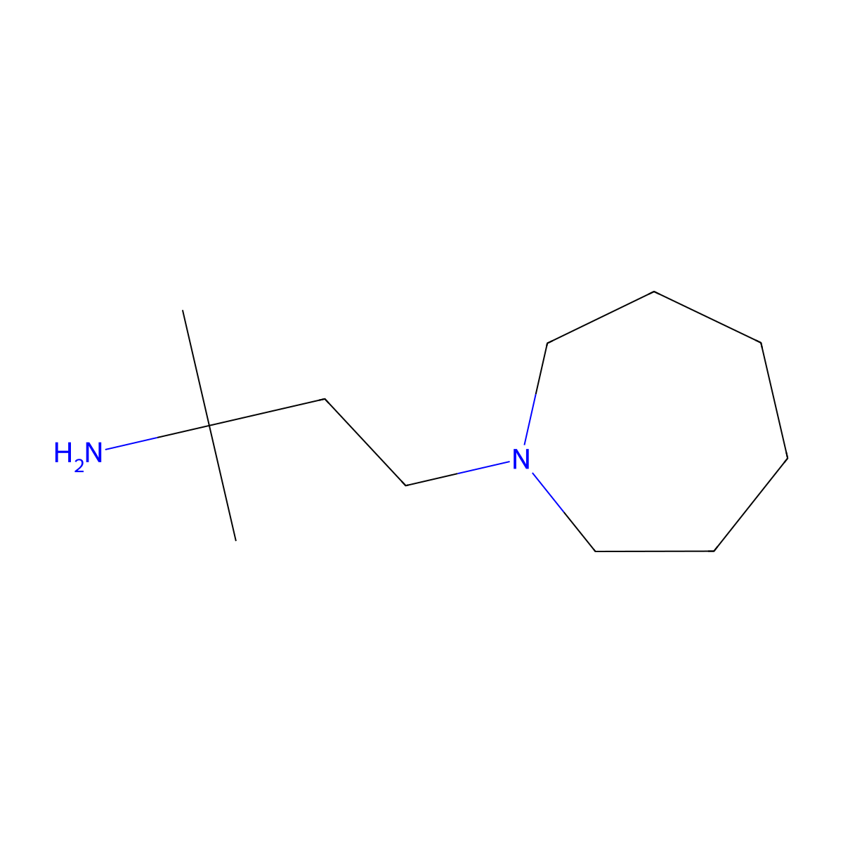 4-(Azepan-1-yl)-2-methylbutan-2-amine molecular structure, CAS 1226913-97-8