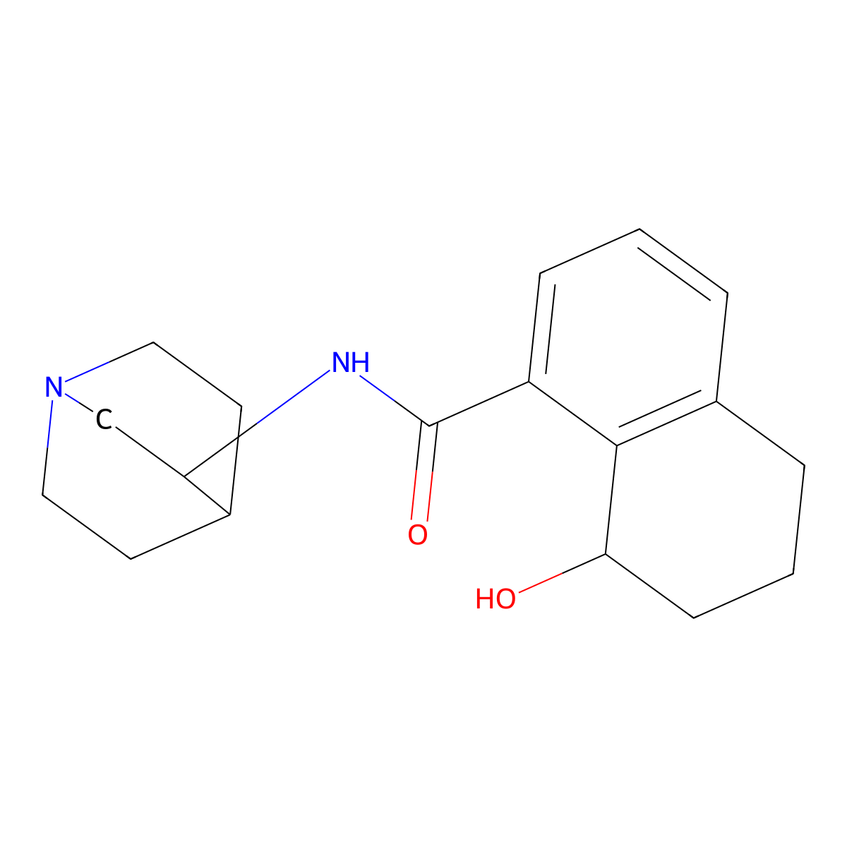 Palonosetron 8-Hydroxy 1-Carboxamide molecular structure, CAS 1227162-74-4