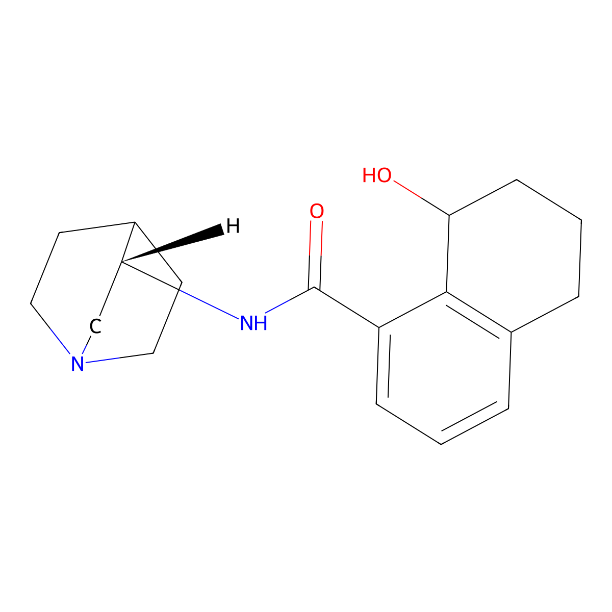 Palonosetron 8-Hydroxy 1-Carboxamide molecular structure, CAS 1227162-74-4