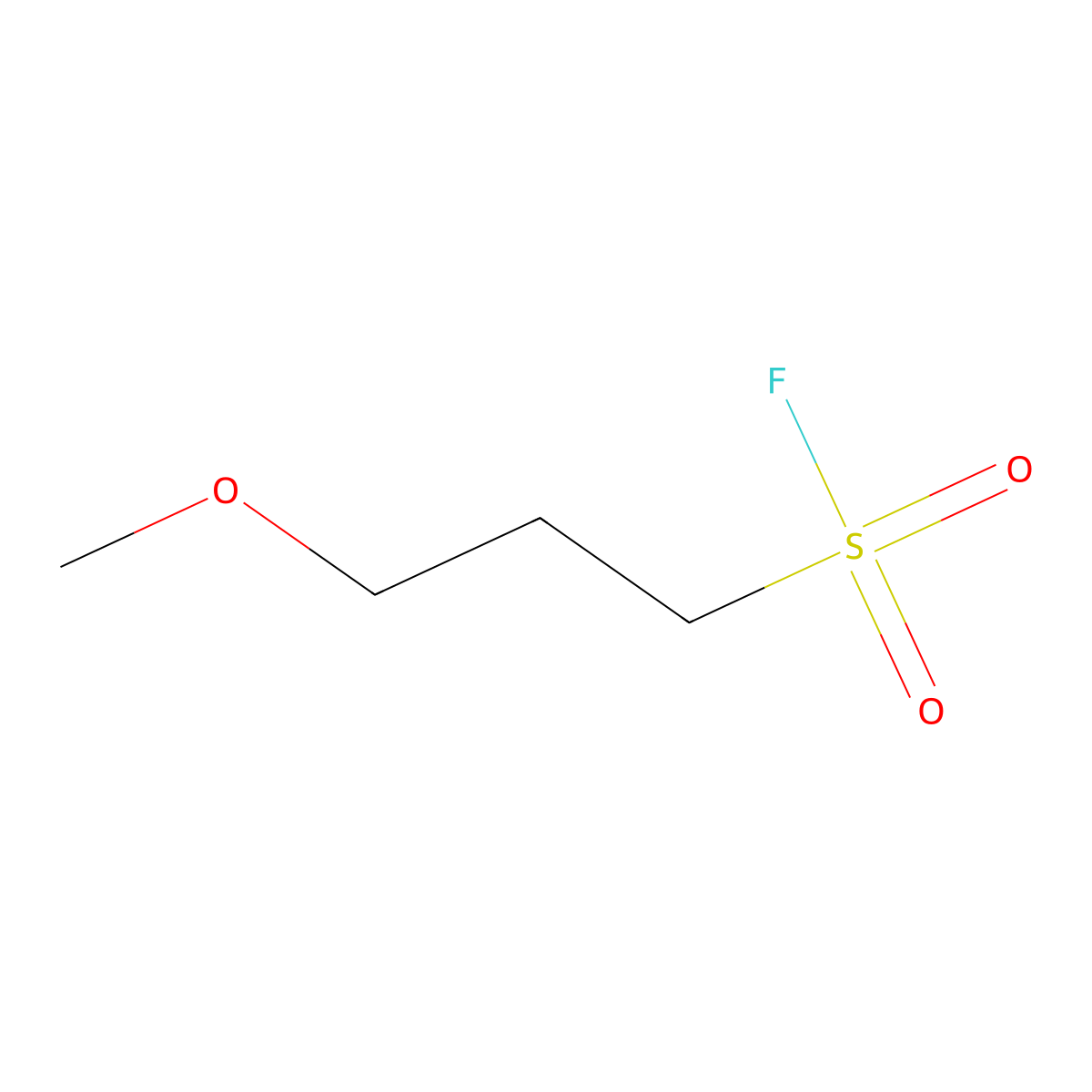 3-Methoxypropane-1-sulfonyl fluoride molecular structure, CAS 1227250-19-2