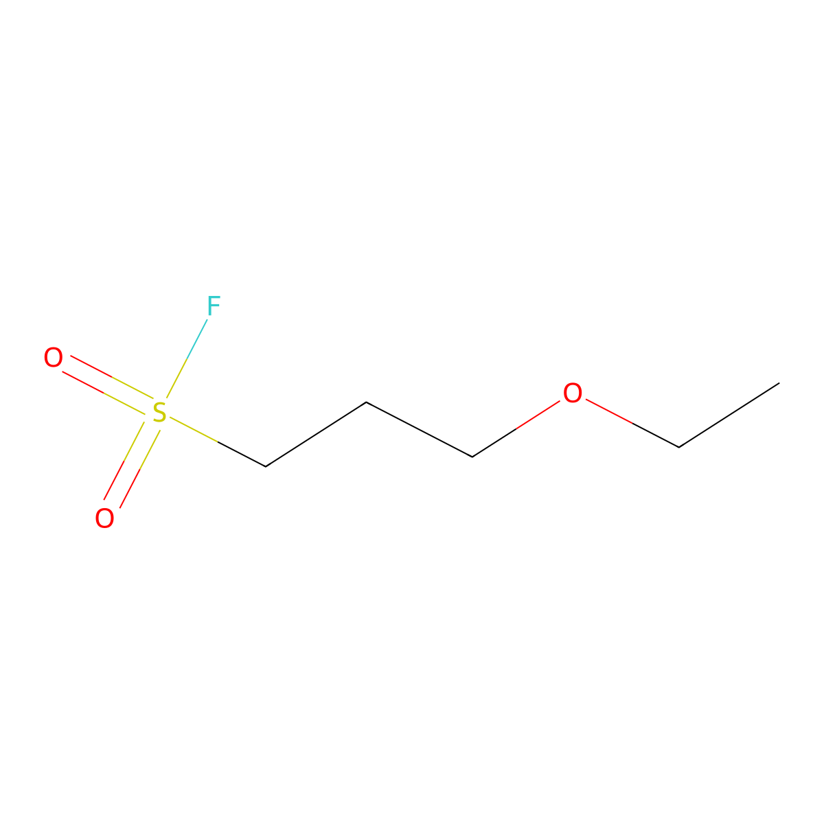 3-Ethoxypropane-1-sulfonyl fluoride molecular structure, CAS 1227250-22-7