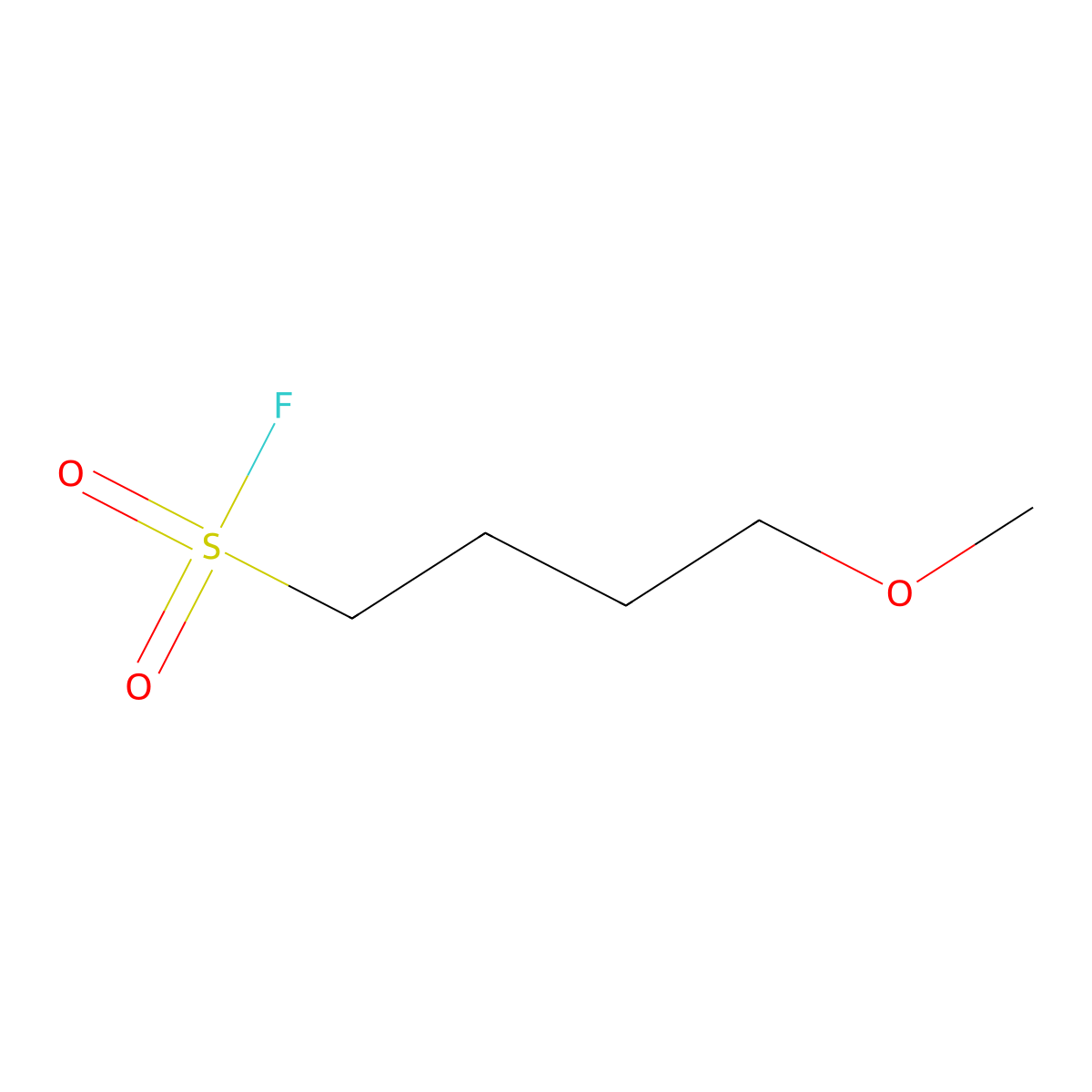 4-Methoxybutane-1-sulfonyl fluoride molecular structure, CAS 1227250-28-3