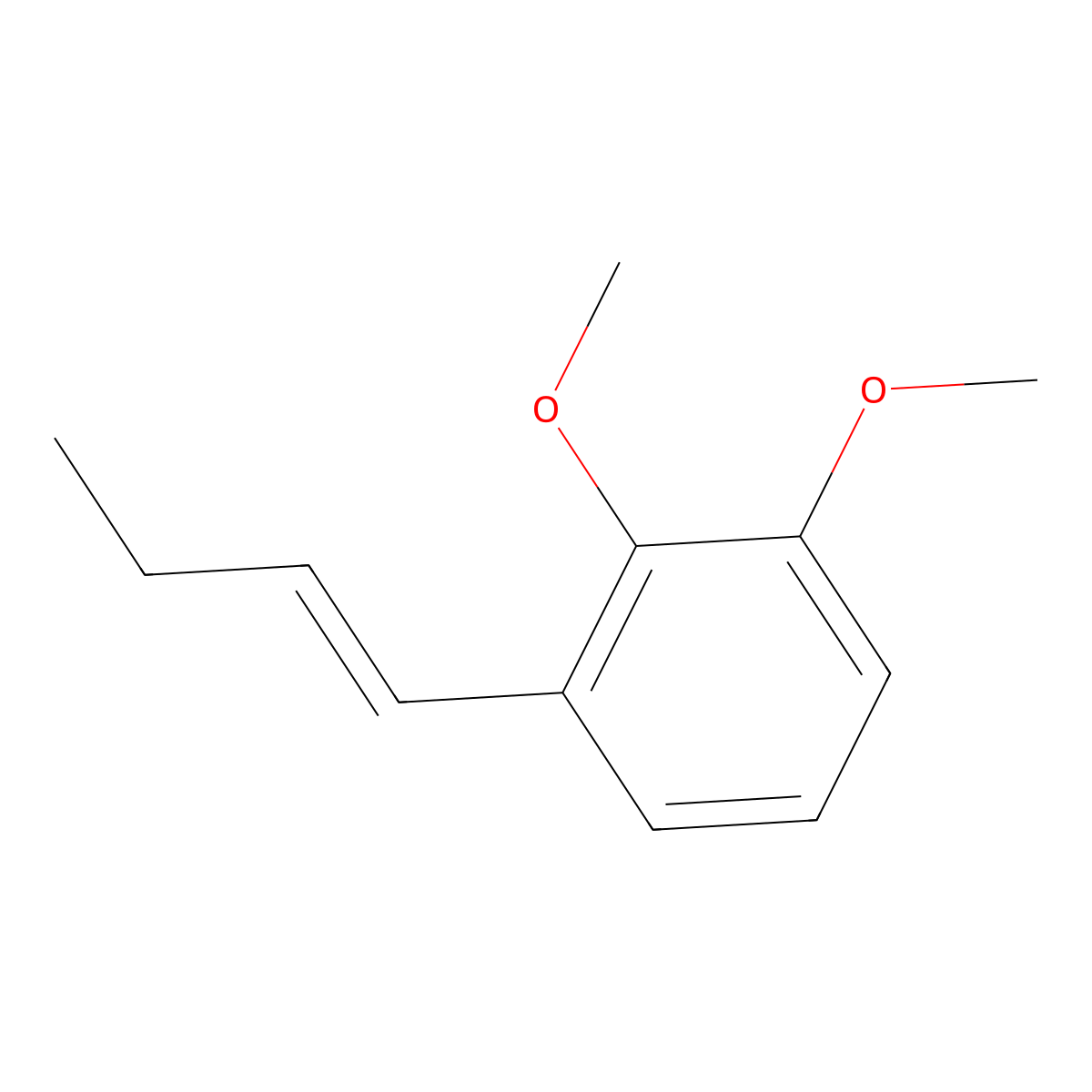 3-But-1-enyl-1,2-dimethoxy benzene molecular structure, CAS 1227271-64-8