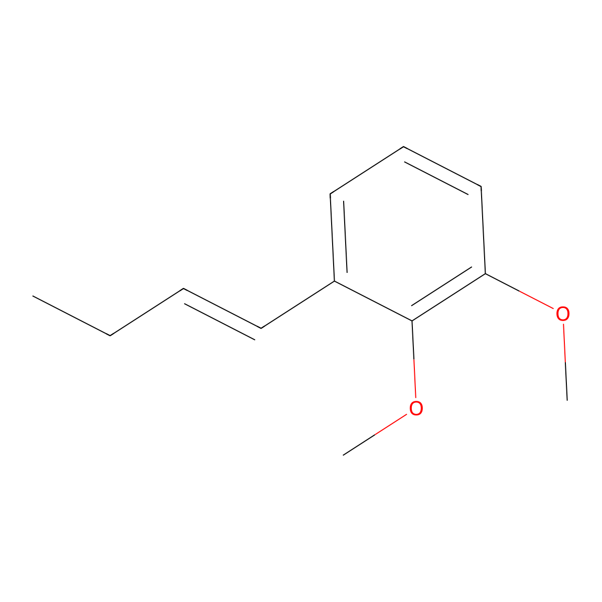 3-But-1-enyl-1,2-dimethoxy benzene molecular structure, CAS 1227271-64-8