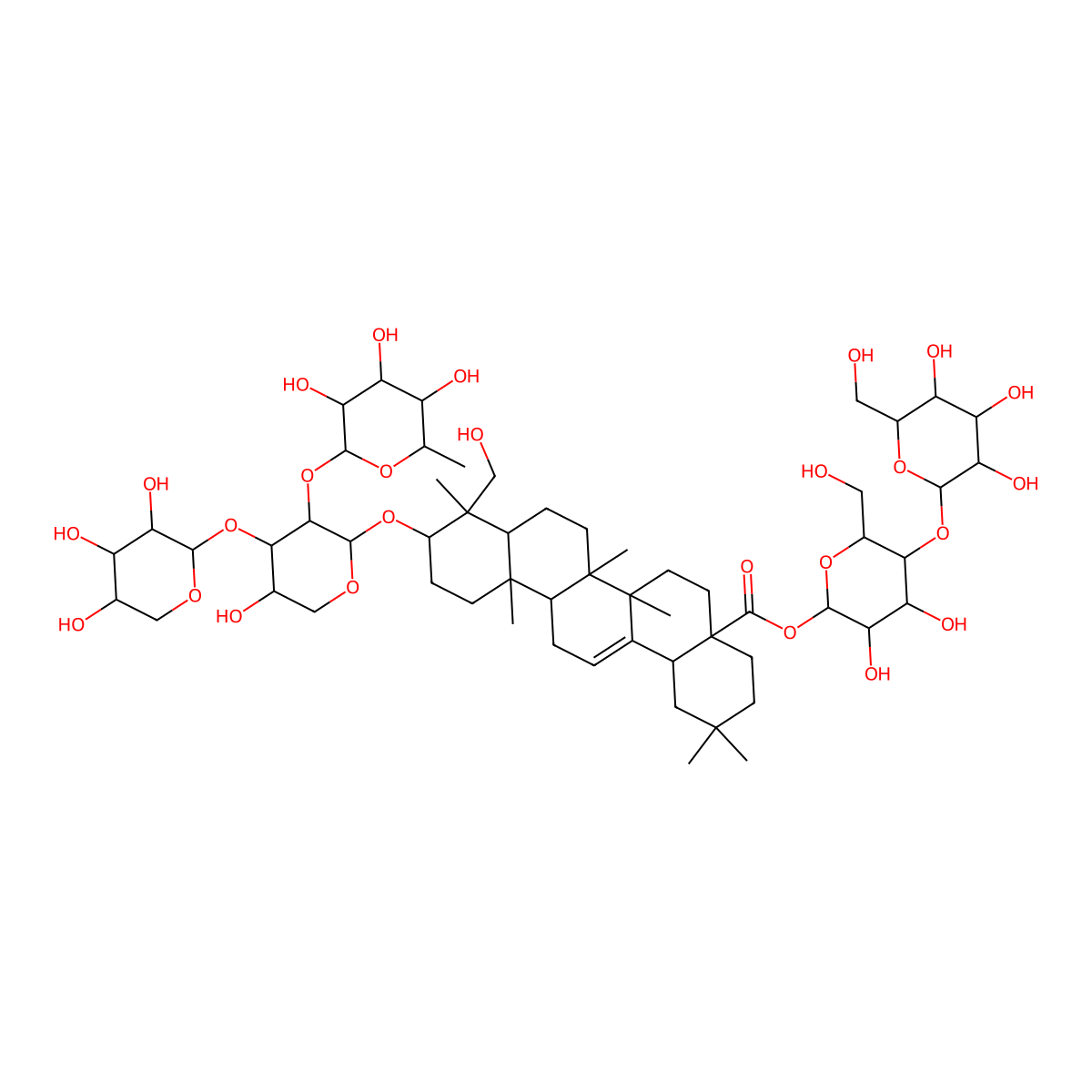 Fulvotomentoside A molecular structure, CAS 122739-11-1