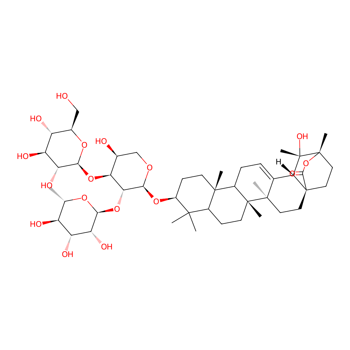Ilekudinoside T molecular structure, CAS 1227484-07-2