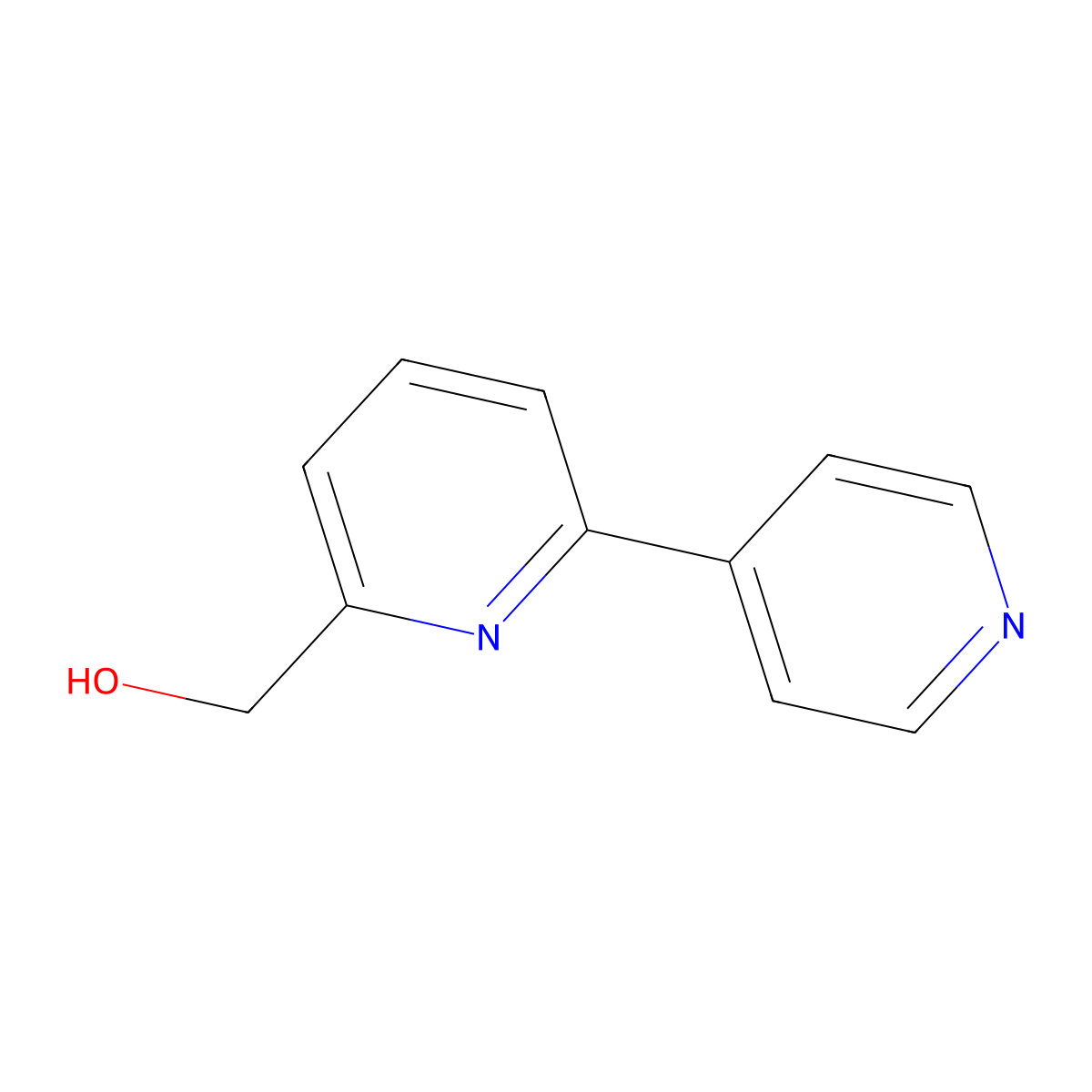 2-Hydroxymethyl-6-(pyridin-4-YL)pyridine molecular structure, CAS 1227514-00-2