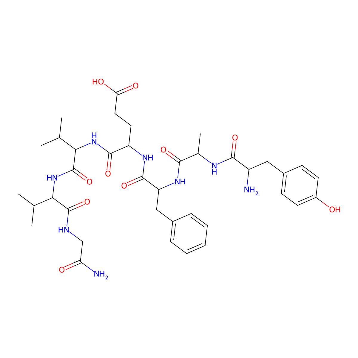 Deltorphin II, ala(2)- molecular structure, CAS 122752-16-3