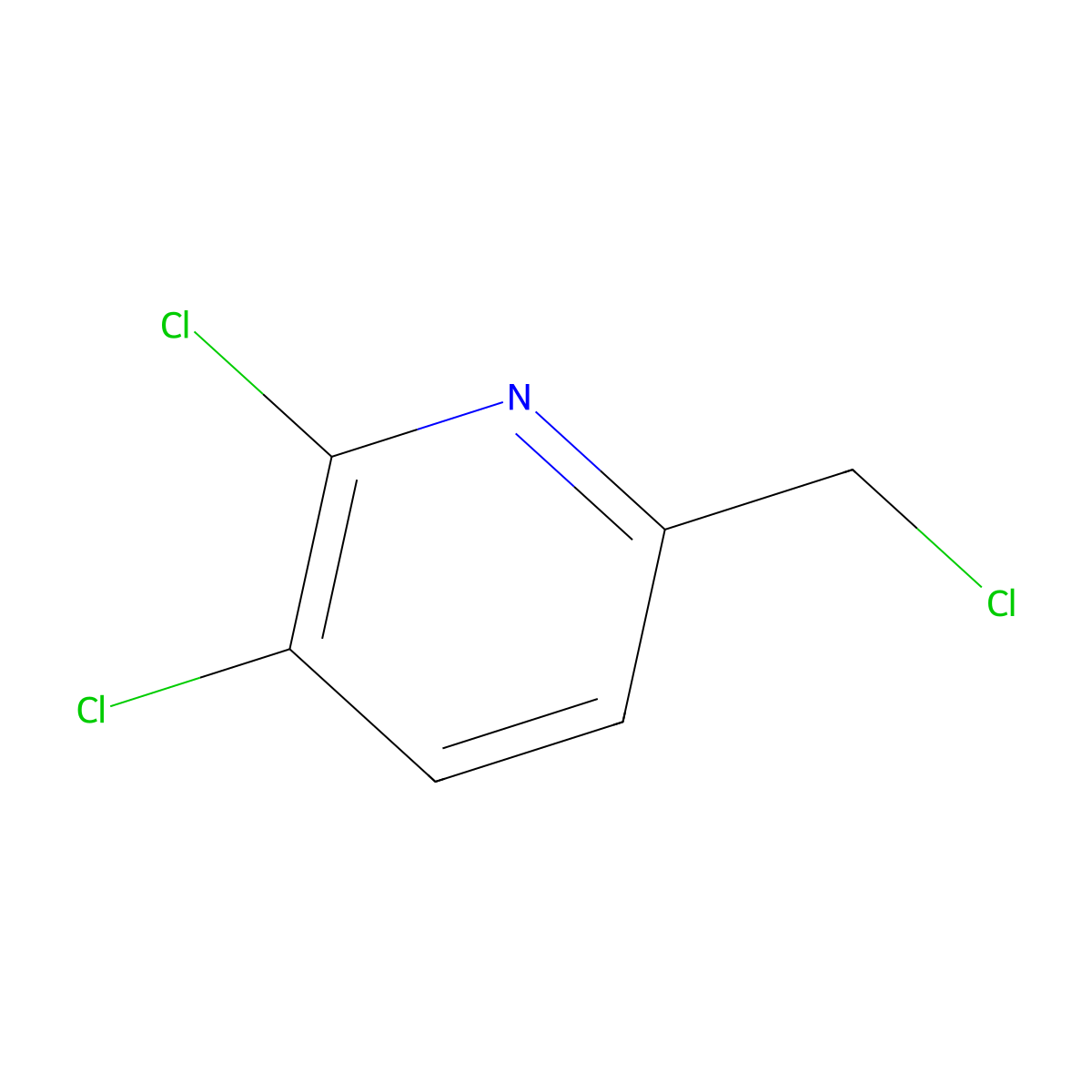 2,3-Dichloro-6-(chloromethyl)pyridine molecular structure, CAS 1227574-47-1
