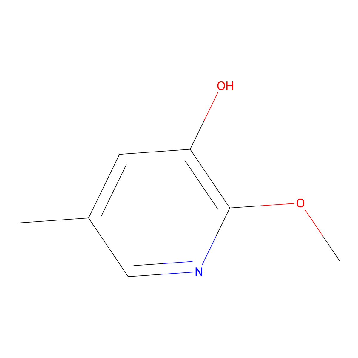 2-Methoxy-5-methylpyridin-3-ol molecular structure, CAS 1227574-65-3