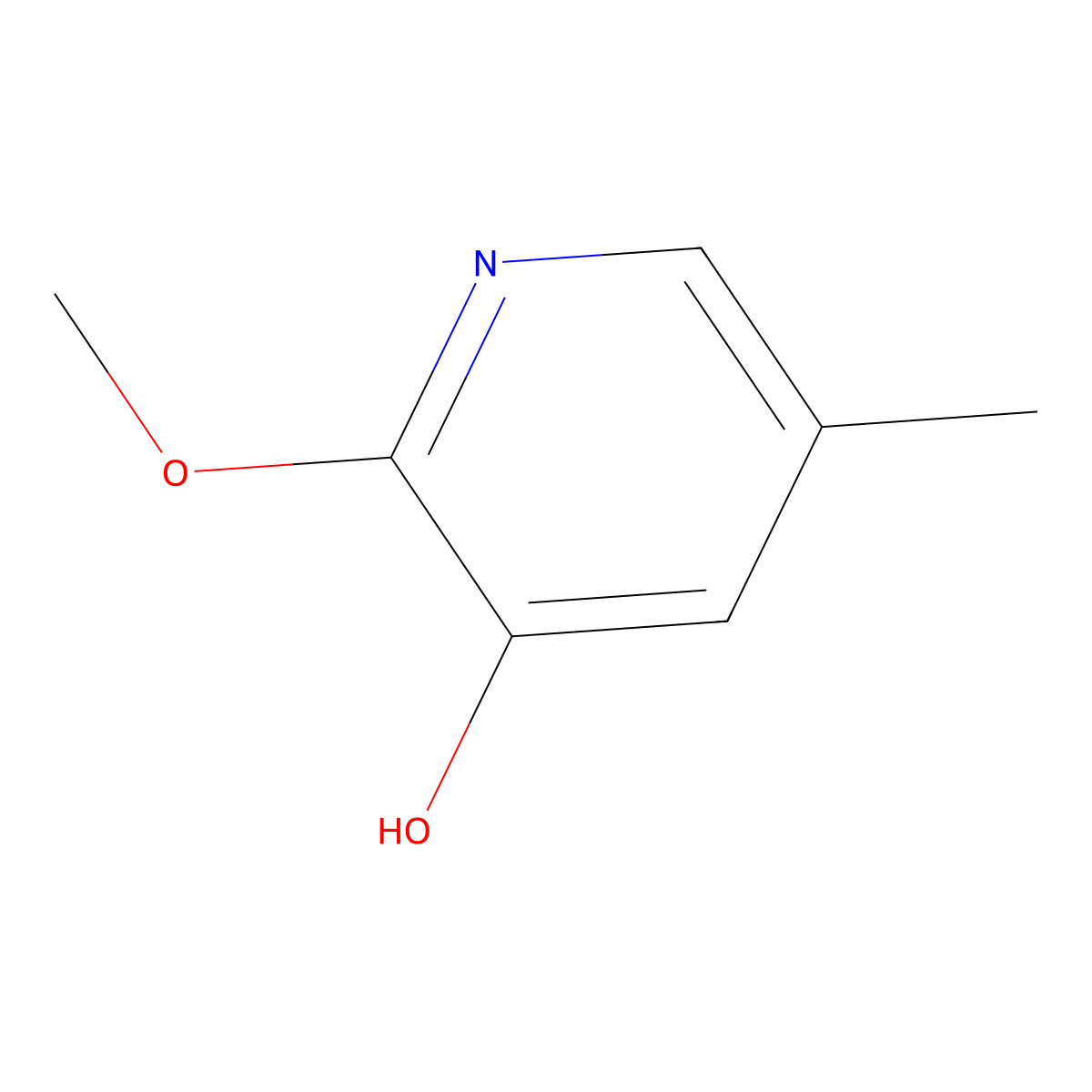2-Methoxy-5-methylpyridin-3-ol molecular structure, CAS 1227574-65-3