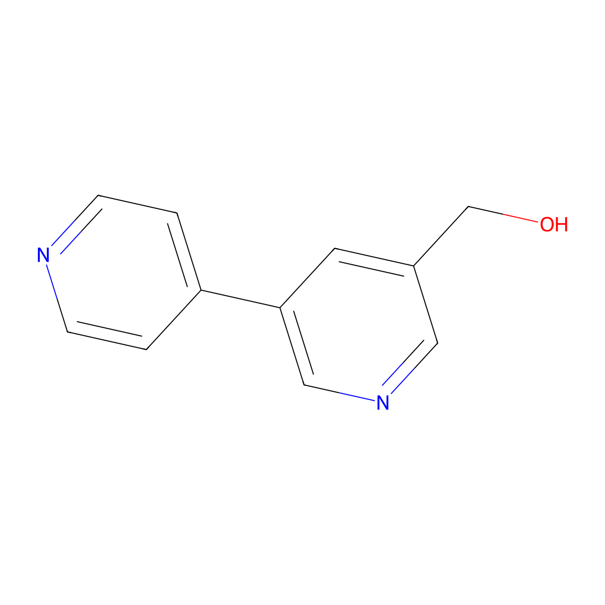 [3,4'-Bipyridin]-5-ylmethanol molecular structure, CAS 1227583-37-0