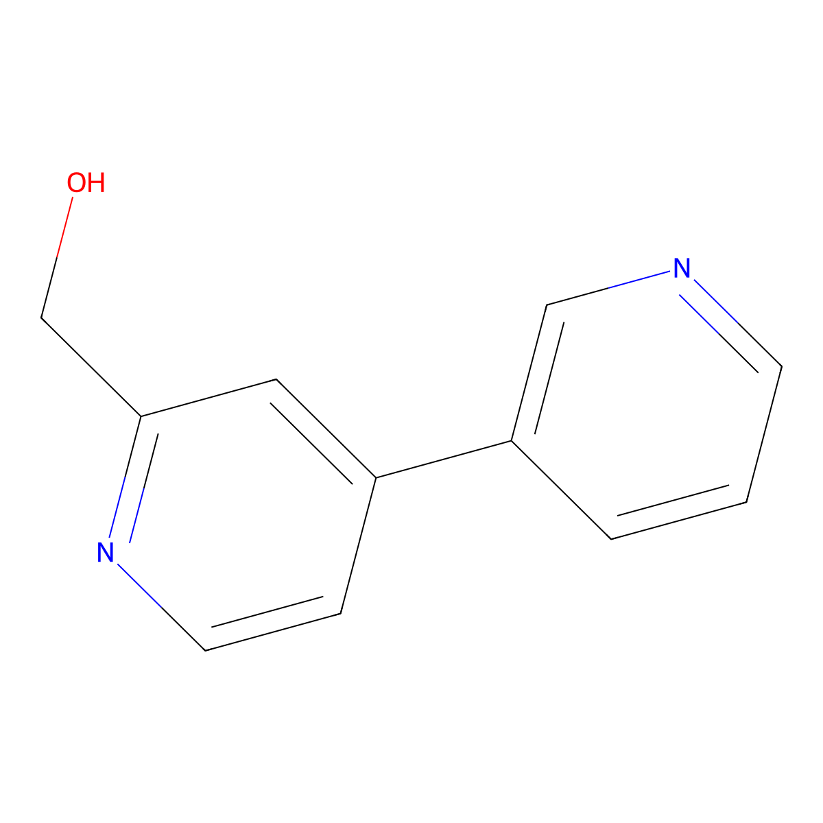 [3,4'-Bipyridin]-2'-ylmethanol molecular structure, CAS 1227583-41-6