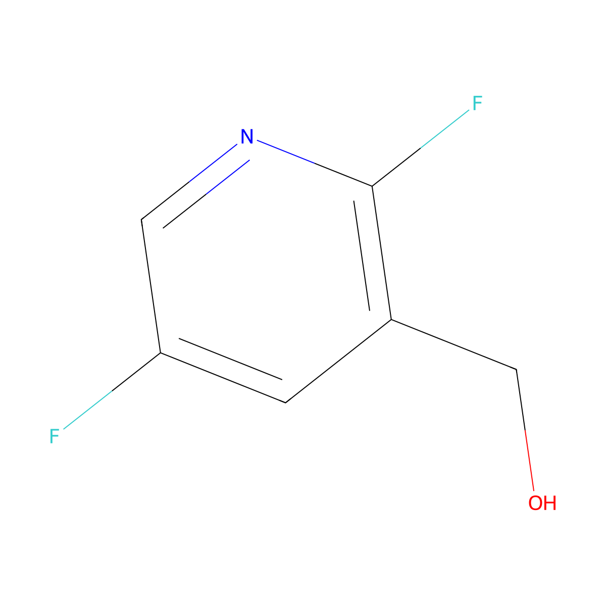 (2,5-Difluoropyridin-3-yl)methanol molecular structure, CAS 1227588-79-5