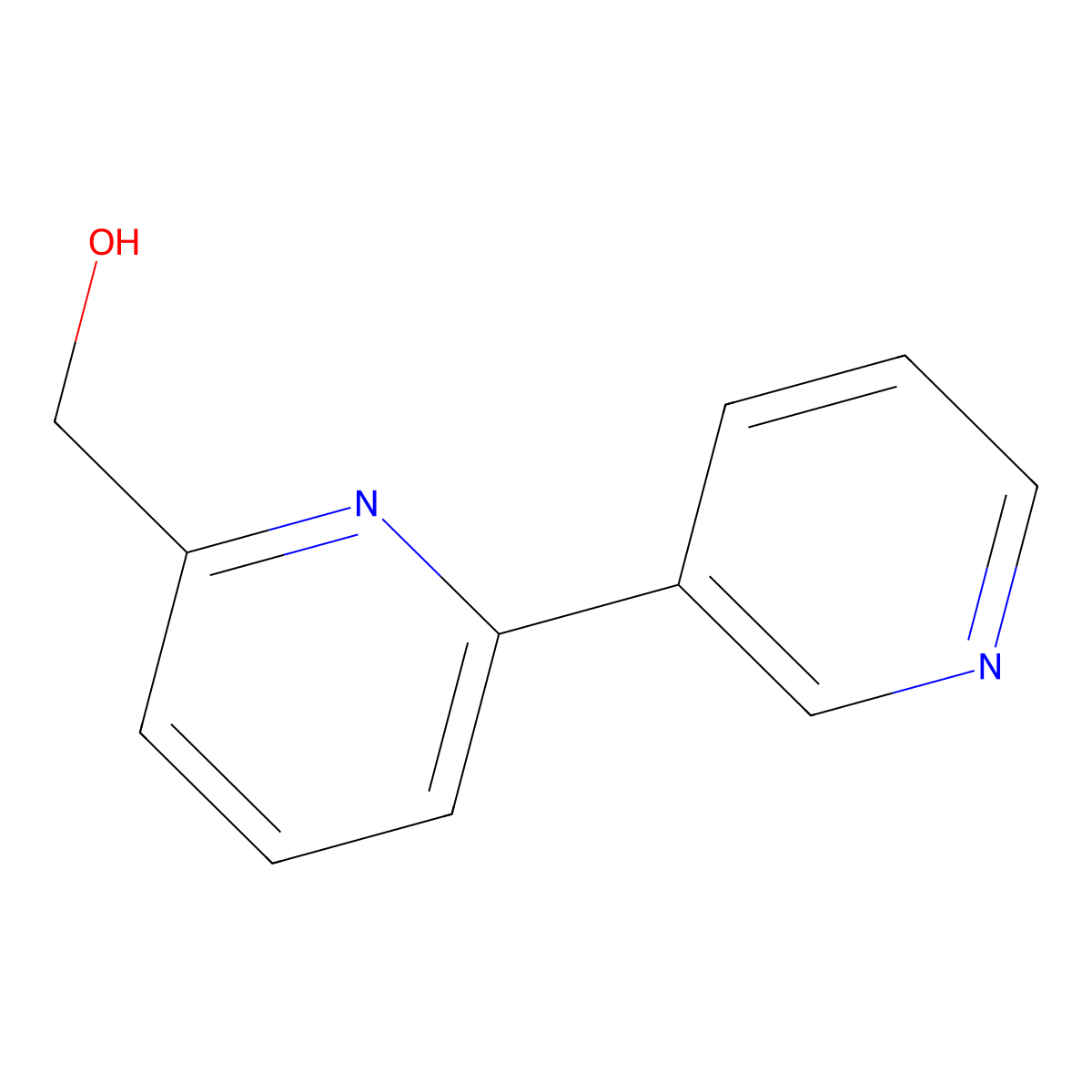 [2,3'-Bipyridin]-6-ylmethanol molecular structure, CAS 1227598-86-8