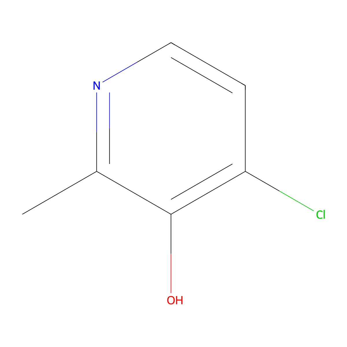 4-Chloro-2-methylpyridin-3-OL molecular structure, CAS 1227602-12-1