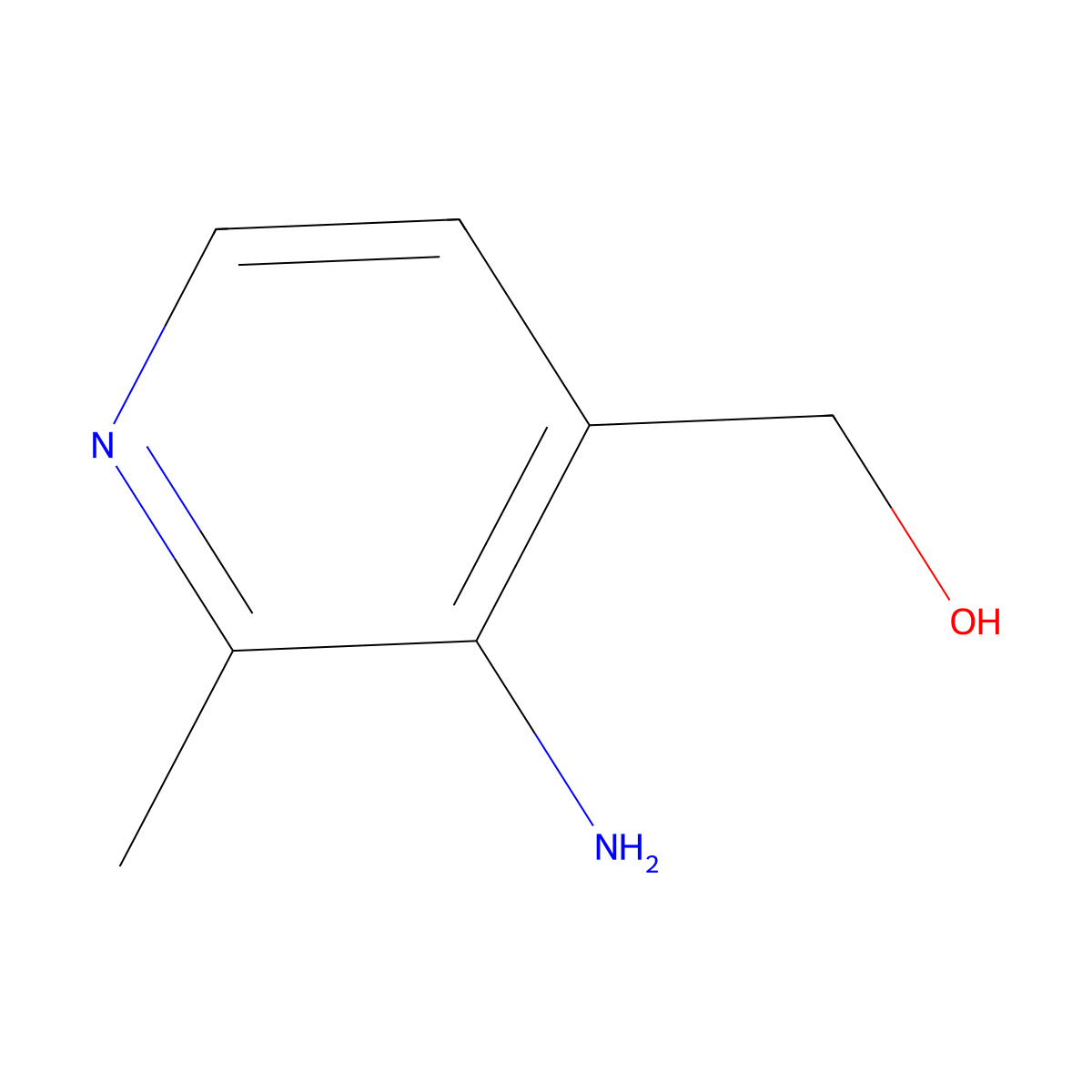 (3-Amino-2-methylpyridin-4-yl)methanol molecular structure, CAS 1227603-39-5