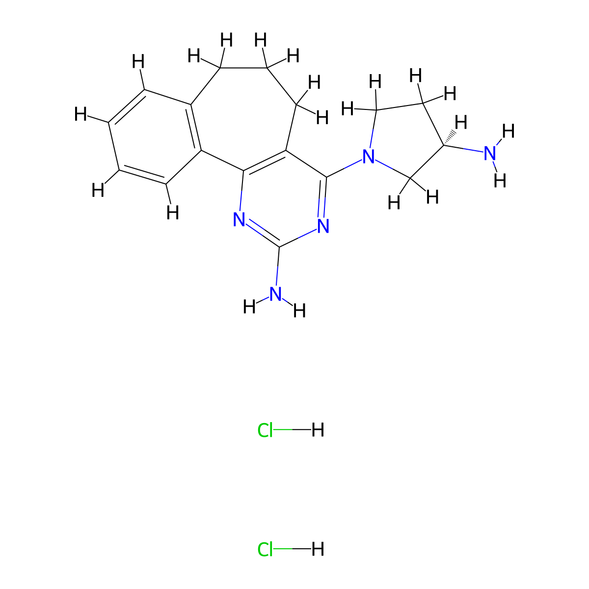 A 943931 dihydrochloride molecular structure, CAS 1227675-50-4