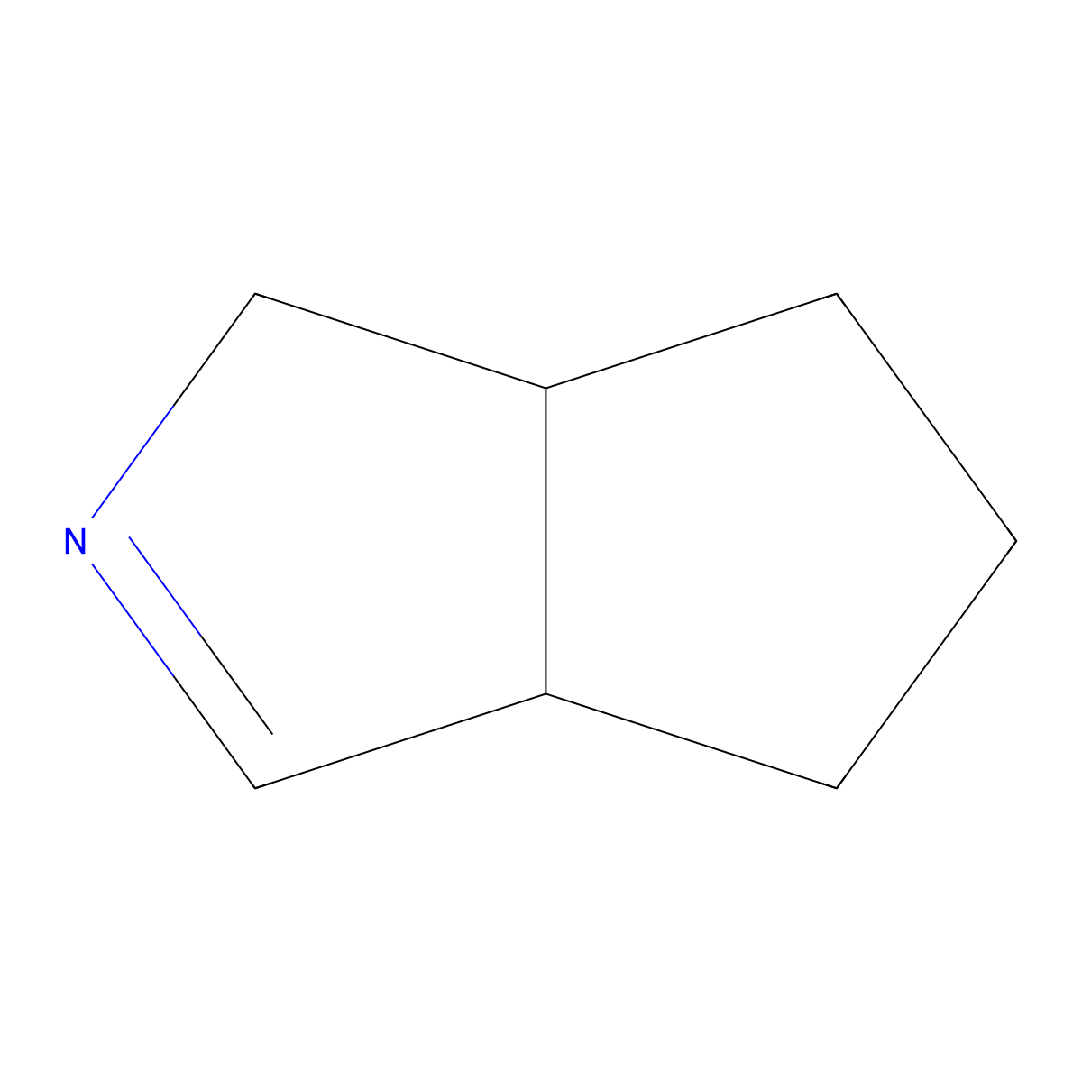Cis-3-azabicyclo[3,3,0]oct-2-ene molecular structure, CAS 1227703-21-0