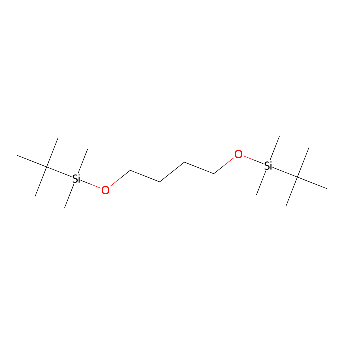 1,4-butanediol, tBDMS molecular structure, CAS 122795-01-1