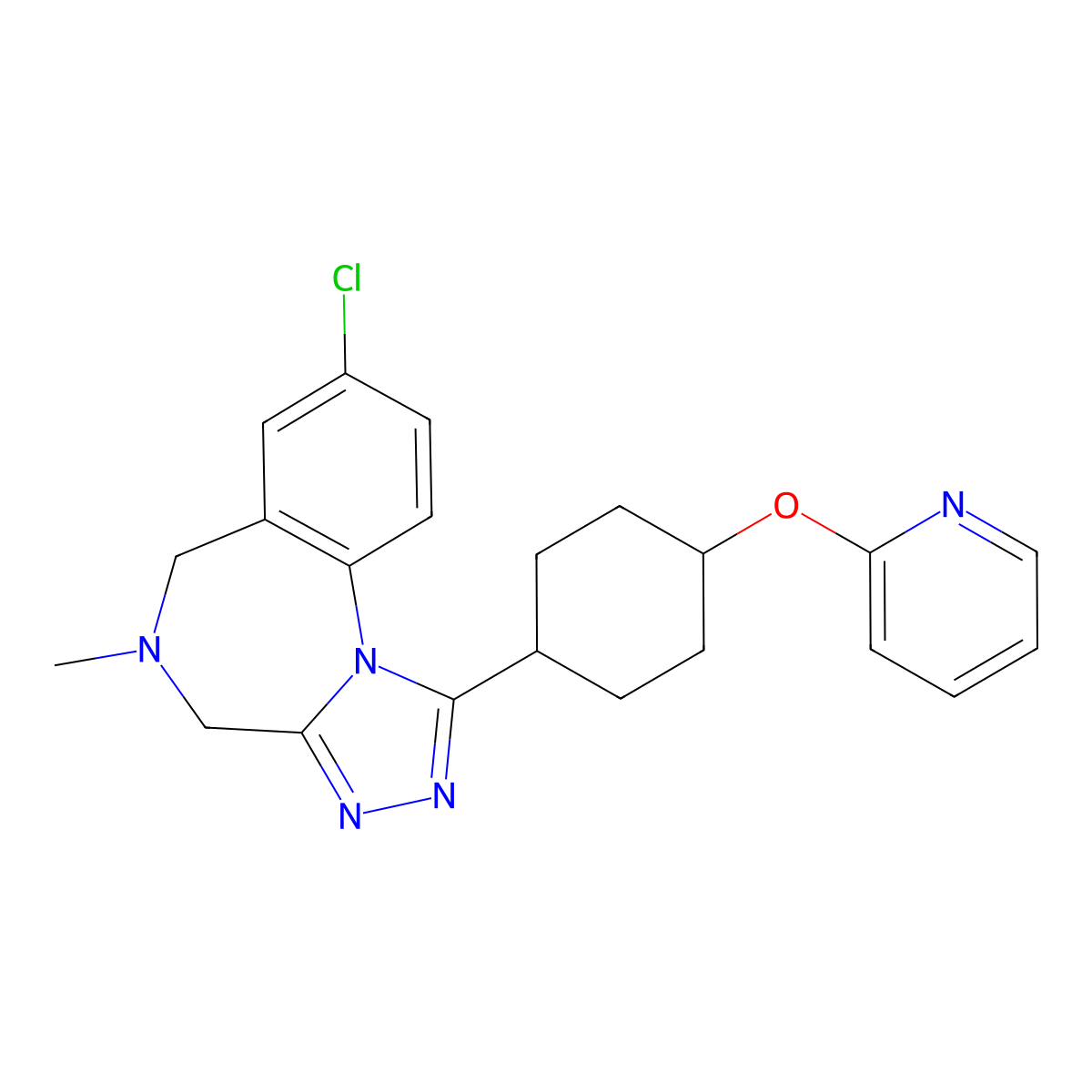 Balovaptan molecular structure, CAS 1228088-30-9