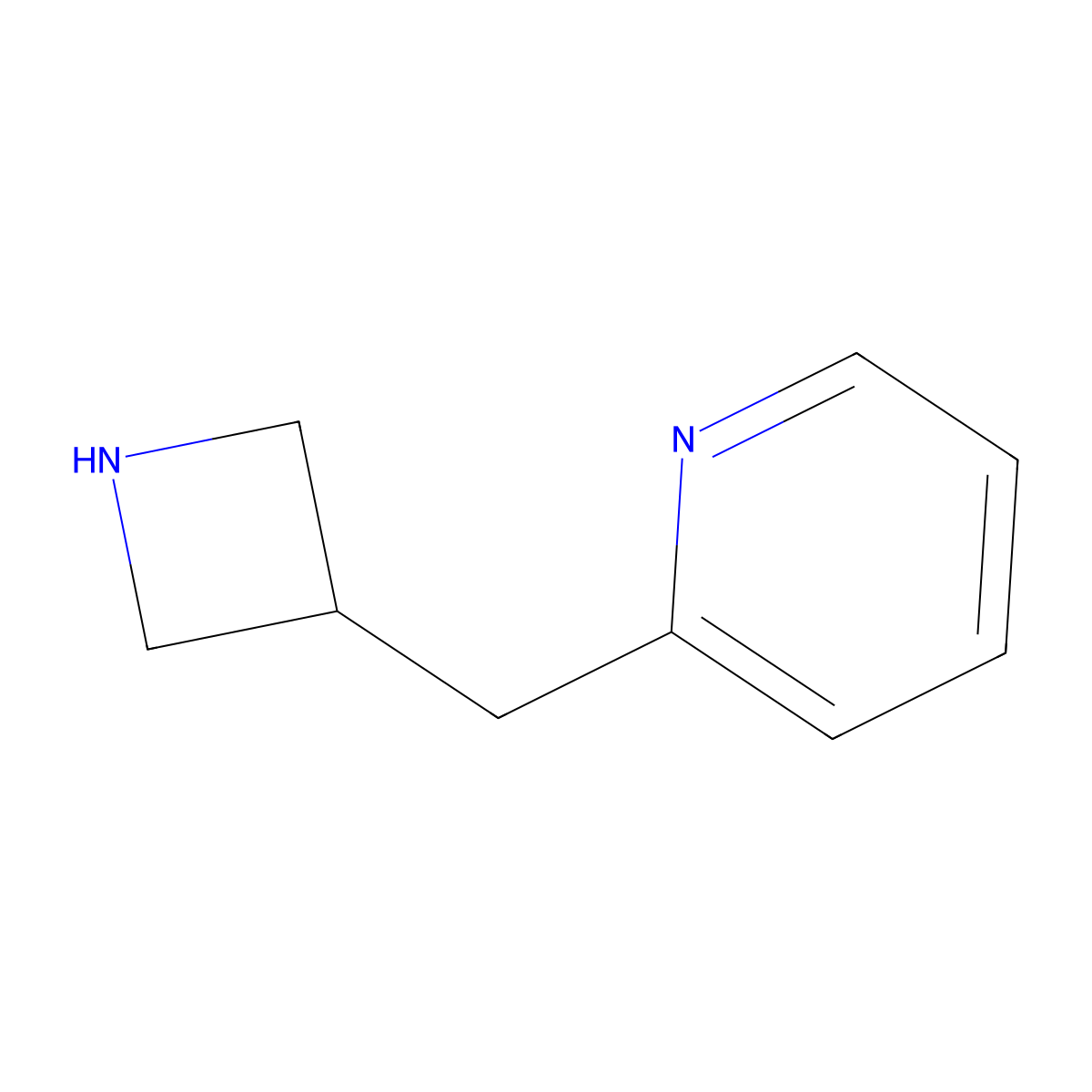 2-[(Azetidin-3-yl)methyl]pyridine molecular structure, CAS 1228230-91-8