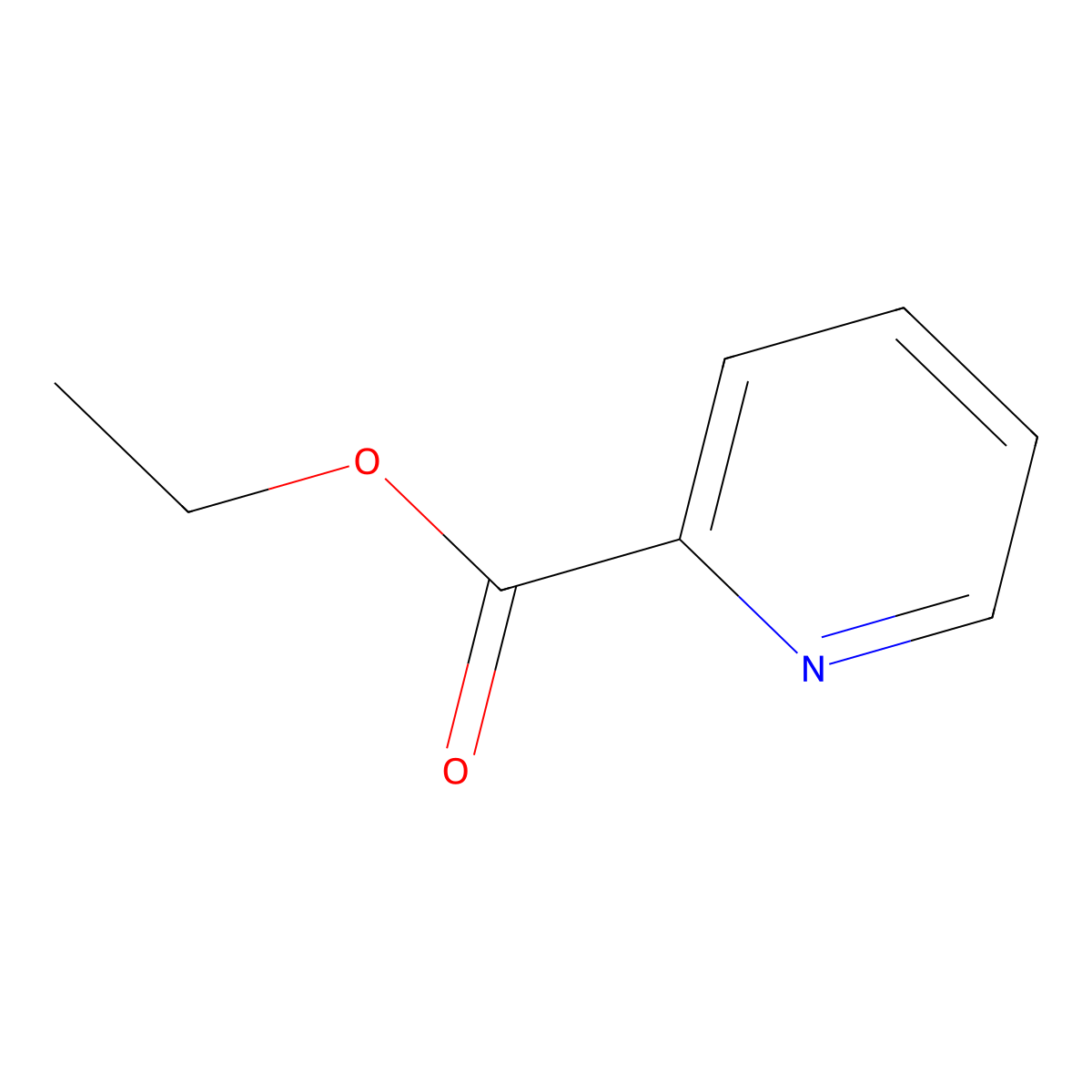 Ethyl 2-pyridinecarboxylate molecular structure, CAS 1228273-66-2