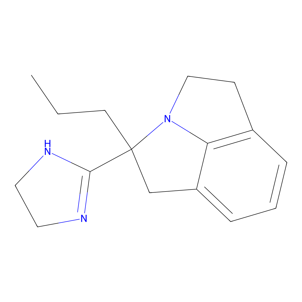 Deriglidole molecular structure, CAS 122830-14-2
