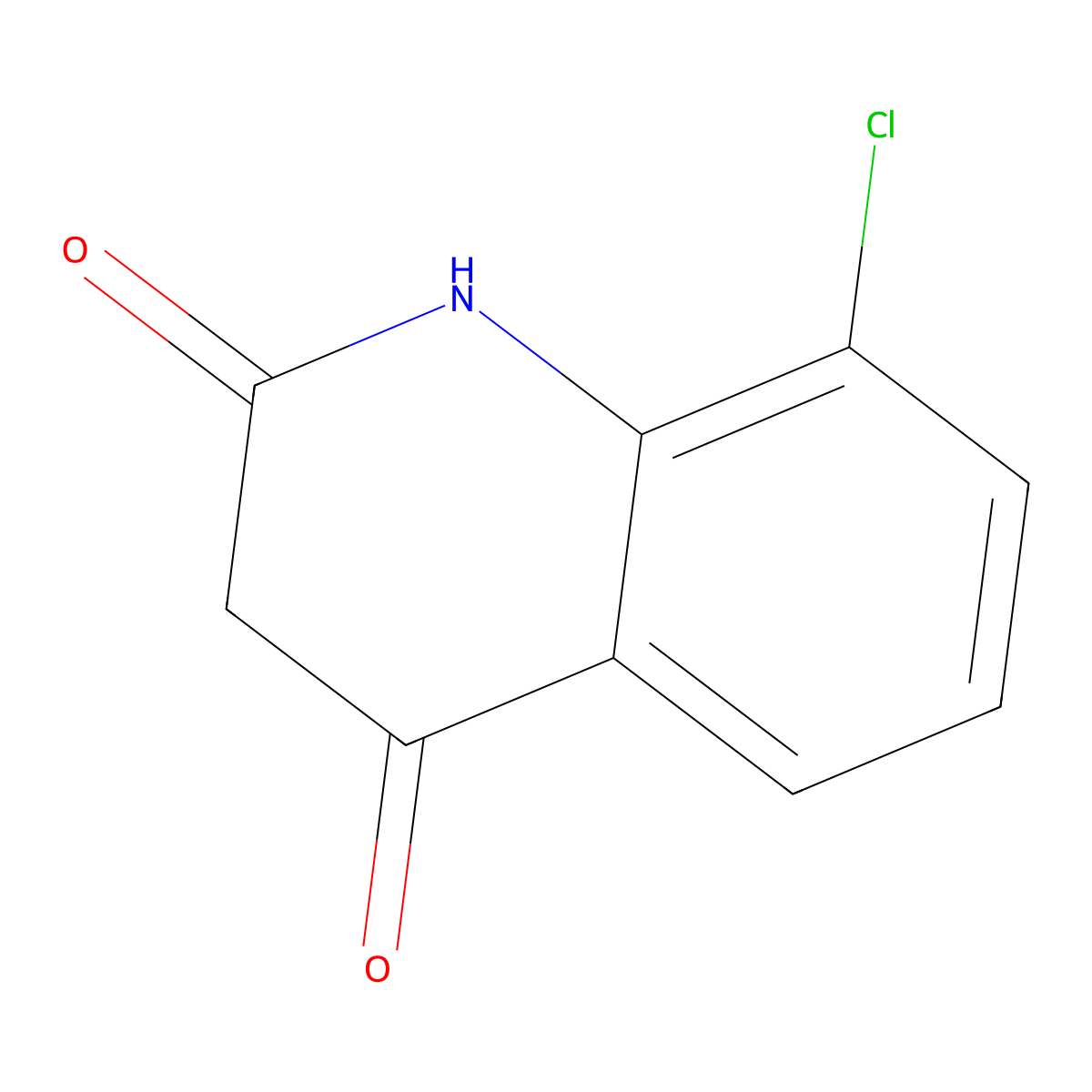 8-Chloroquinoline-2,4(1H,3H)-dione molecular structure, CAS 1228302-29-1