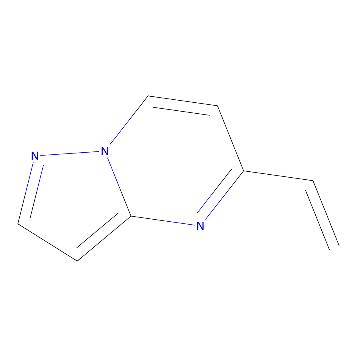 5-Vinylpyrazolo[1,5-a]pyrimidine molecular structure, CAS 1228351-82-3