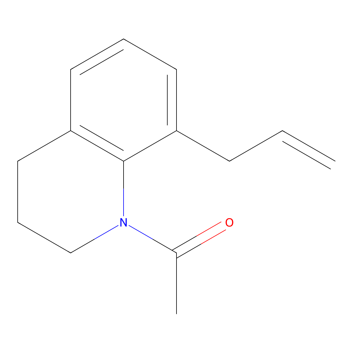1-Acetyl-8-allyl-1,2,3,4-tetrahydroquinoline molecular structure, CAS 1228552-36-0