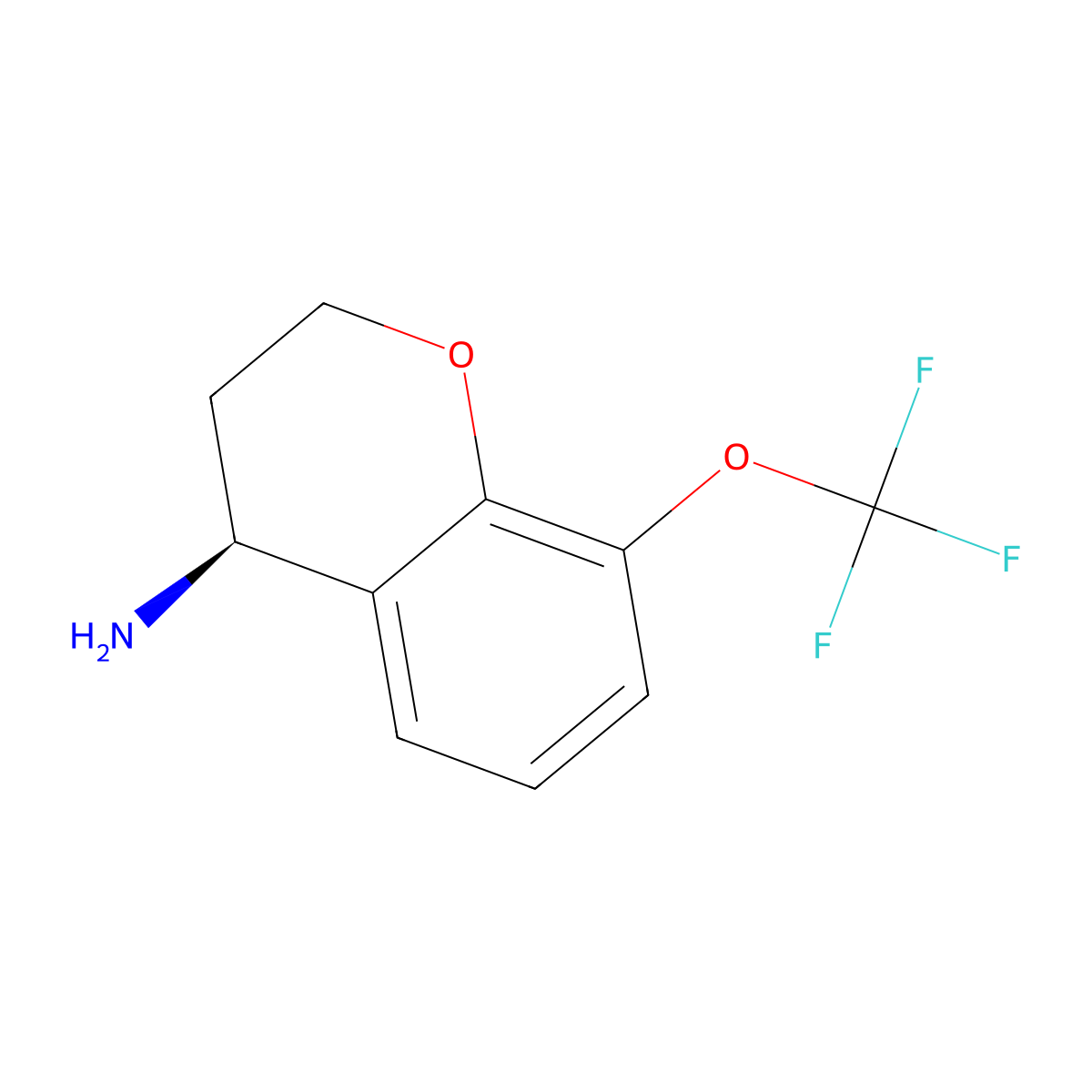 (S)-8-(Trifluoromethoxy)chroman-4-amine molecular structure, CAS 1228556-94-2