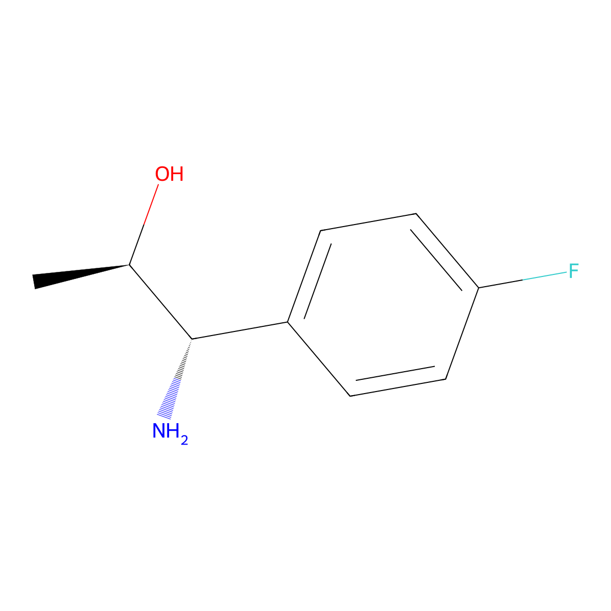(1S,2R)-1-Amino-1-(4-fluorophenyl)propan-2-OL molecular structure, CAS 1228566-35-5