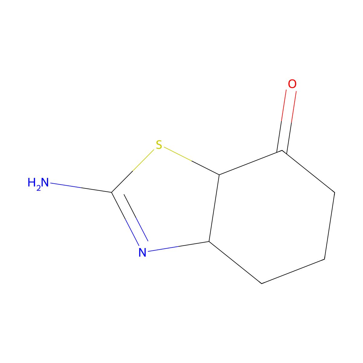 2-amino-3a,5,6,7a-tetrahydro-7(4H)-Benzothiazolone molecular structure, CAS 1228600-36-9